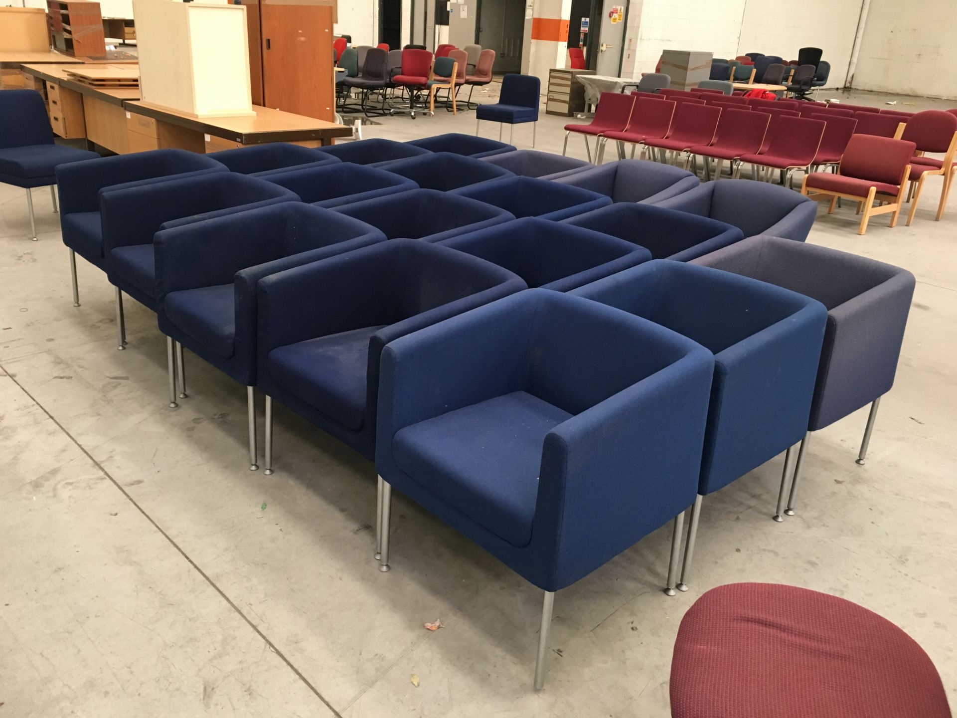 38 x Tub chairs. See description - Image 2 of 3