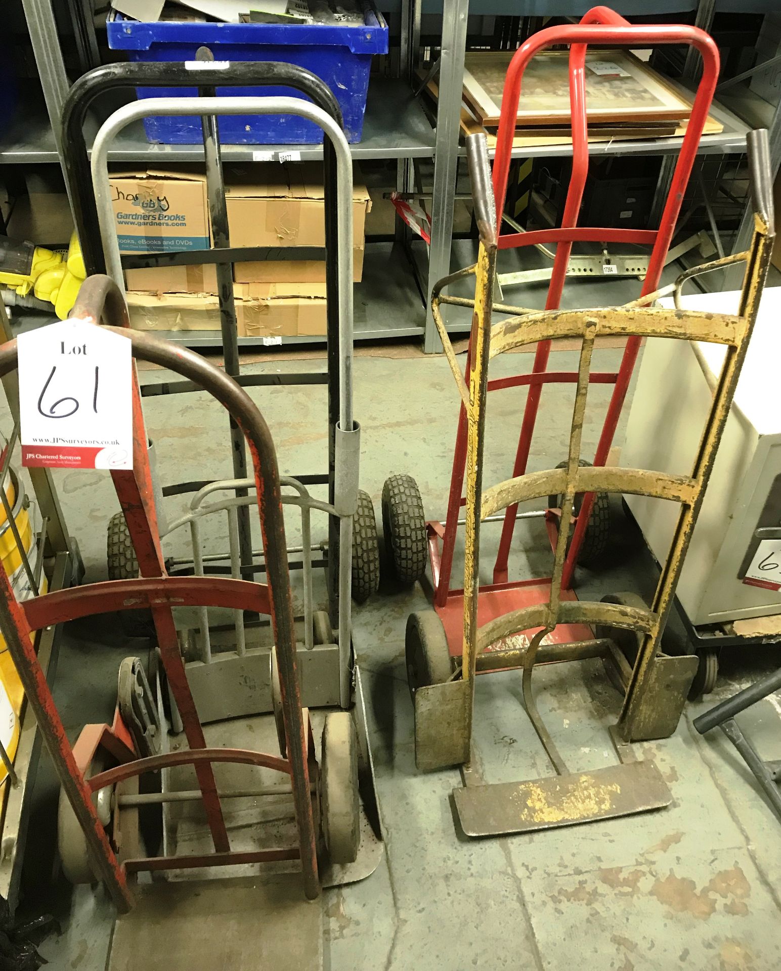 5 x Various Sack Trolleys