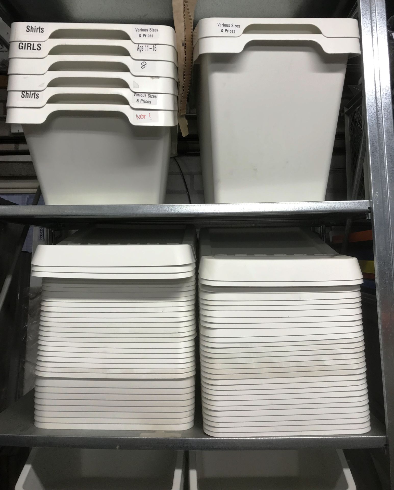 22 x Ikea Sortera bins w/ lids - Various sizes - Image 3 of 5