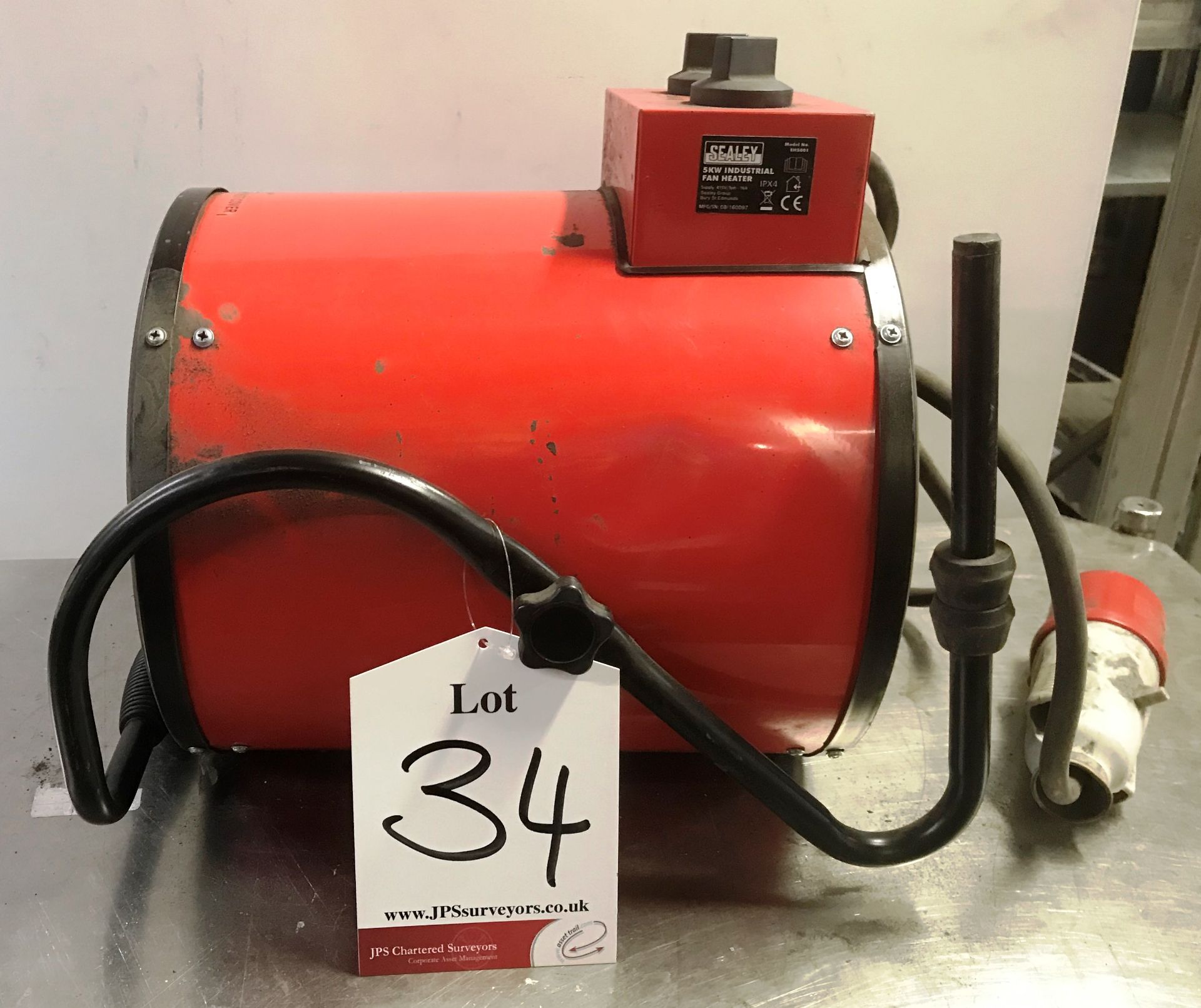 Sealey 5KW EH5001 industrial fan heater