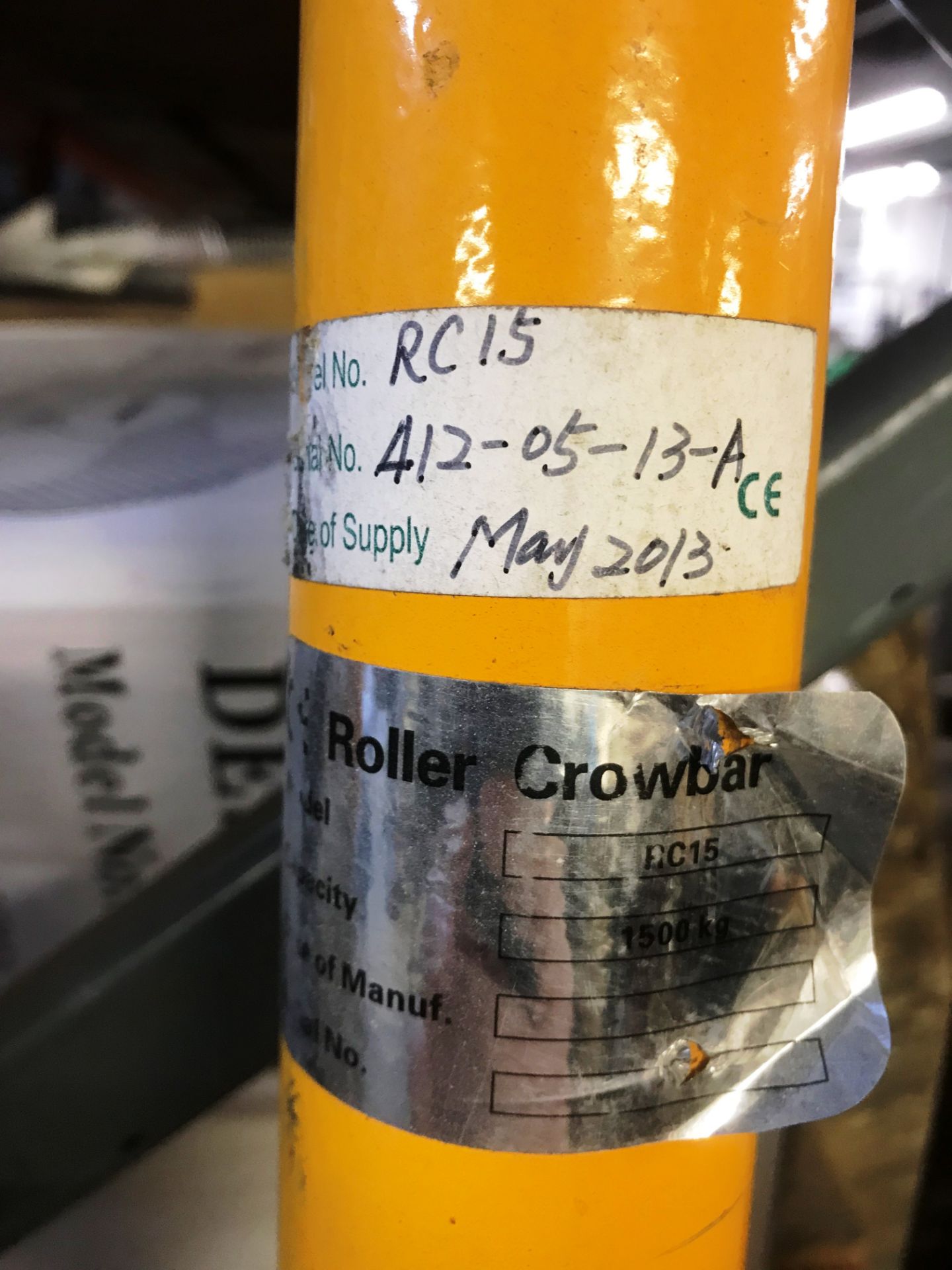 Set of roller crowbars RC15 - Image 2 of 3