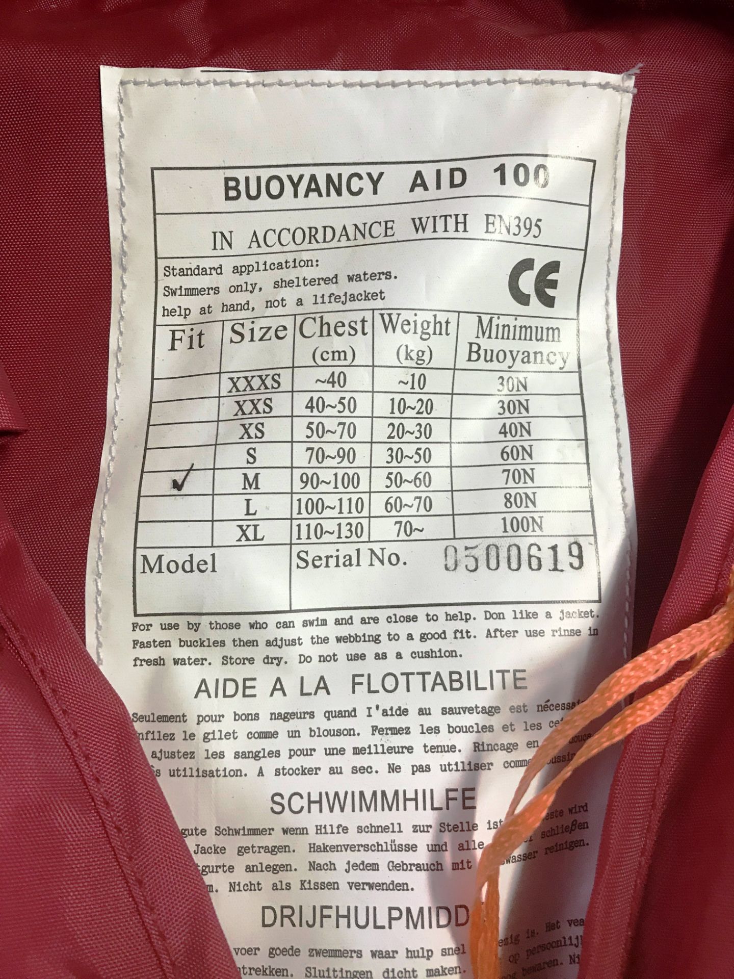 Quantity of buoyancy aids incl: vests & horseshoe buoy - Image 3 of 4