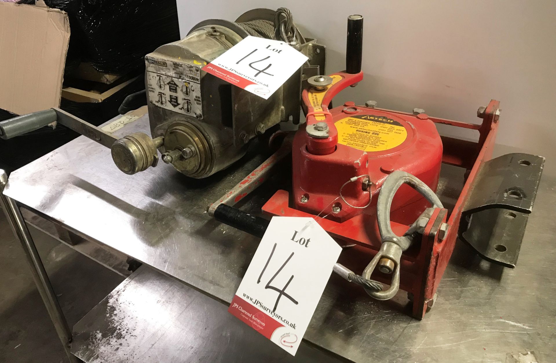 2 x Various lifitng winches - please see pictures & further description - Image 4 of 4