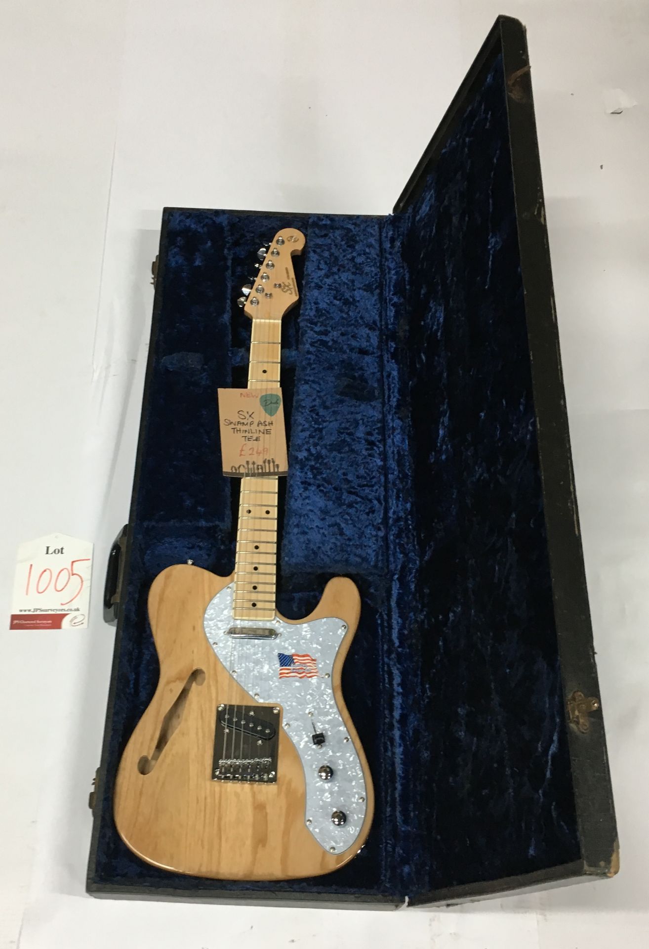 SX Sw Ash Thinline Tele Electric Guitar | New | In case | RRP £249