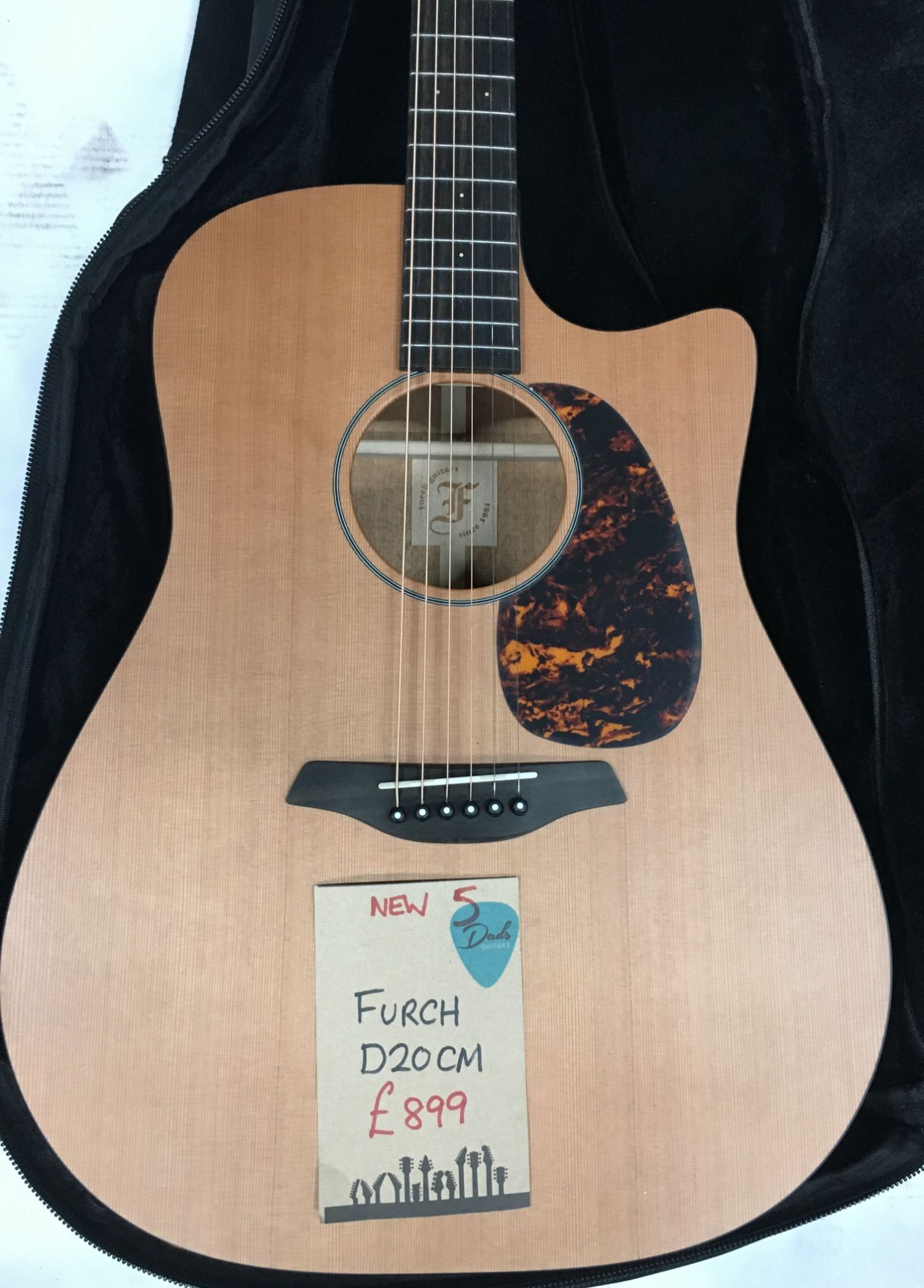 Furch D20 CM Cutaway Dreadnought Acoustic Guitar | RRP £899 - Image 3 of 4