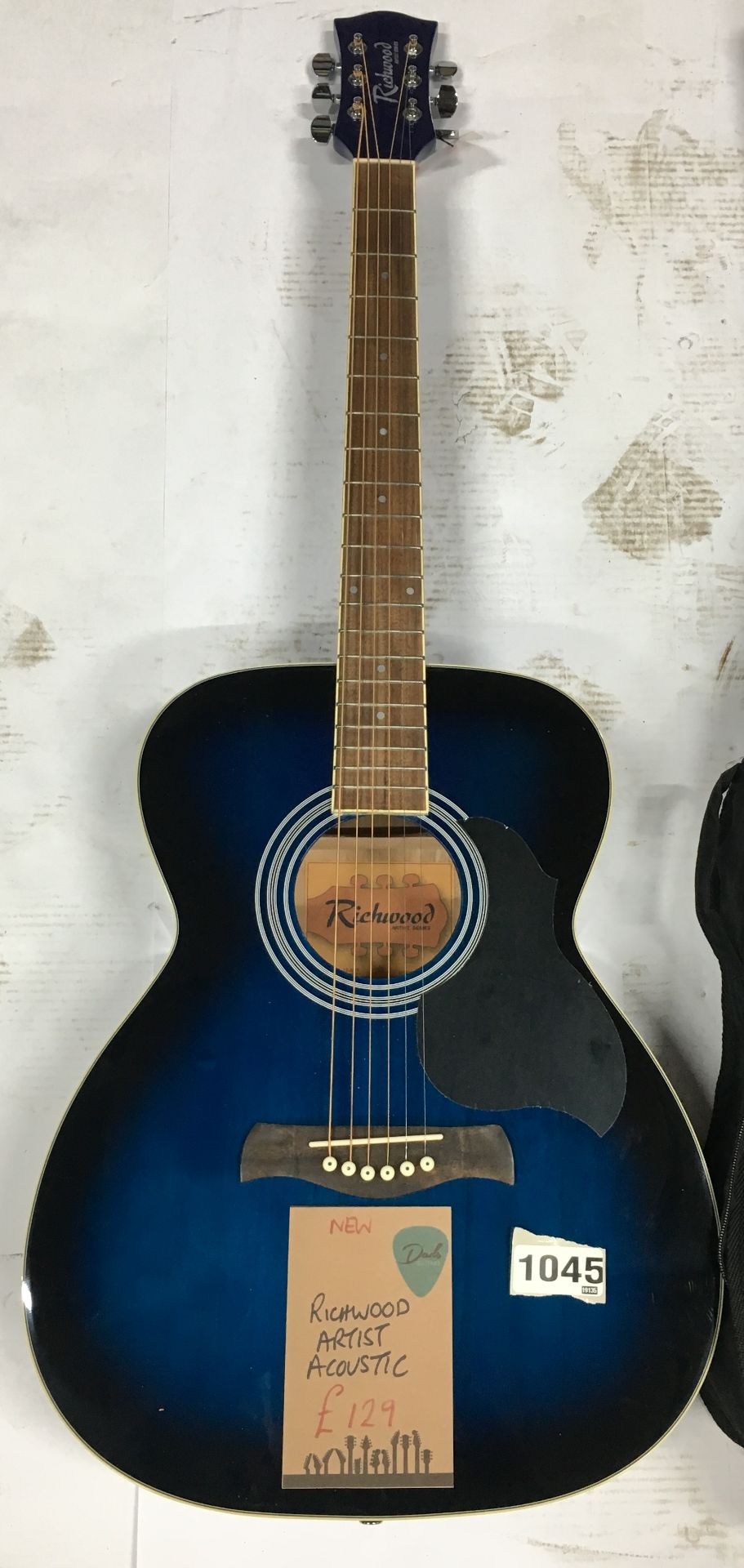 Richwood Artist Acoustic Guitar in Blue | New | In Bag | RRP £129 - Image 2 of 4