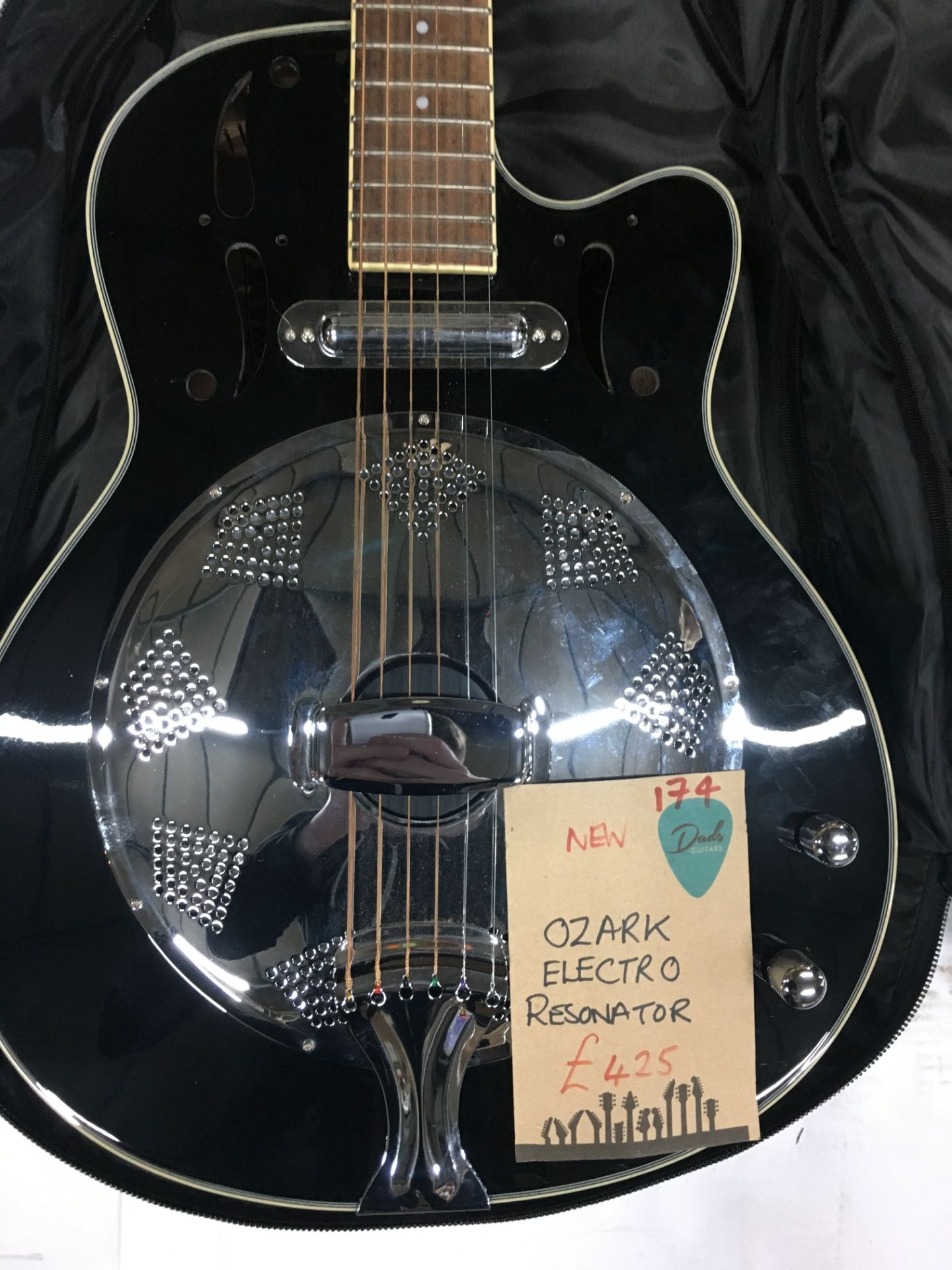 Ozark 3515E Electro-Acoustic Resonator Guitar | RRP £425 - Image 3 of 5