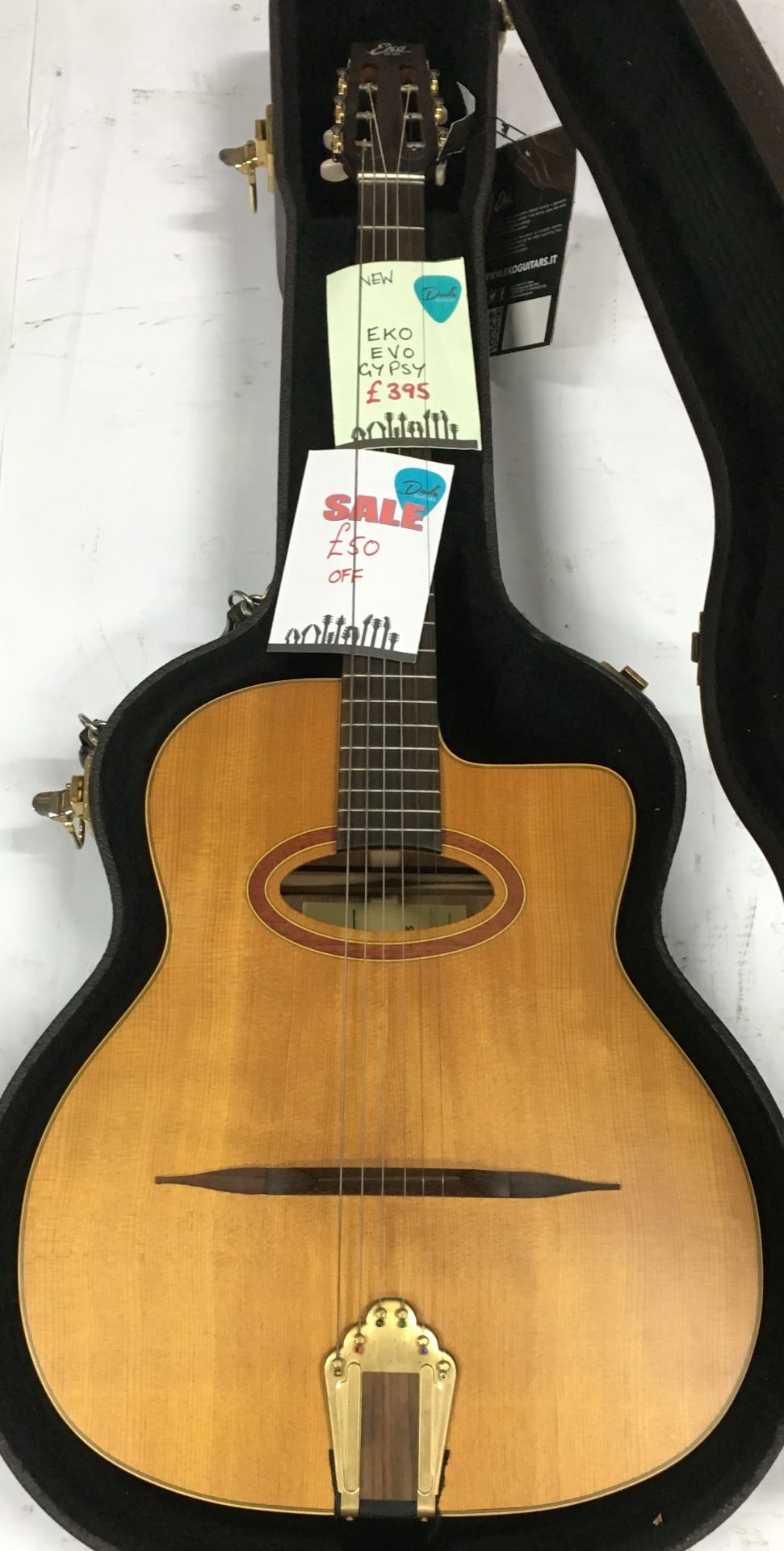 Eko Evo Gypsy Acoustic Guitar | New | In Case | RRP £395 - Image 2 of 3