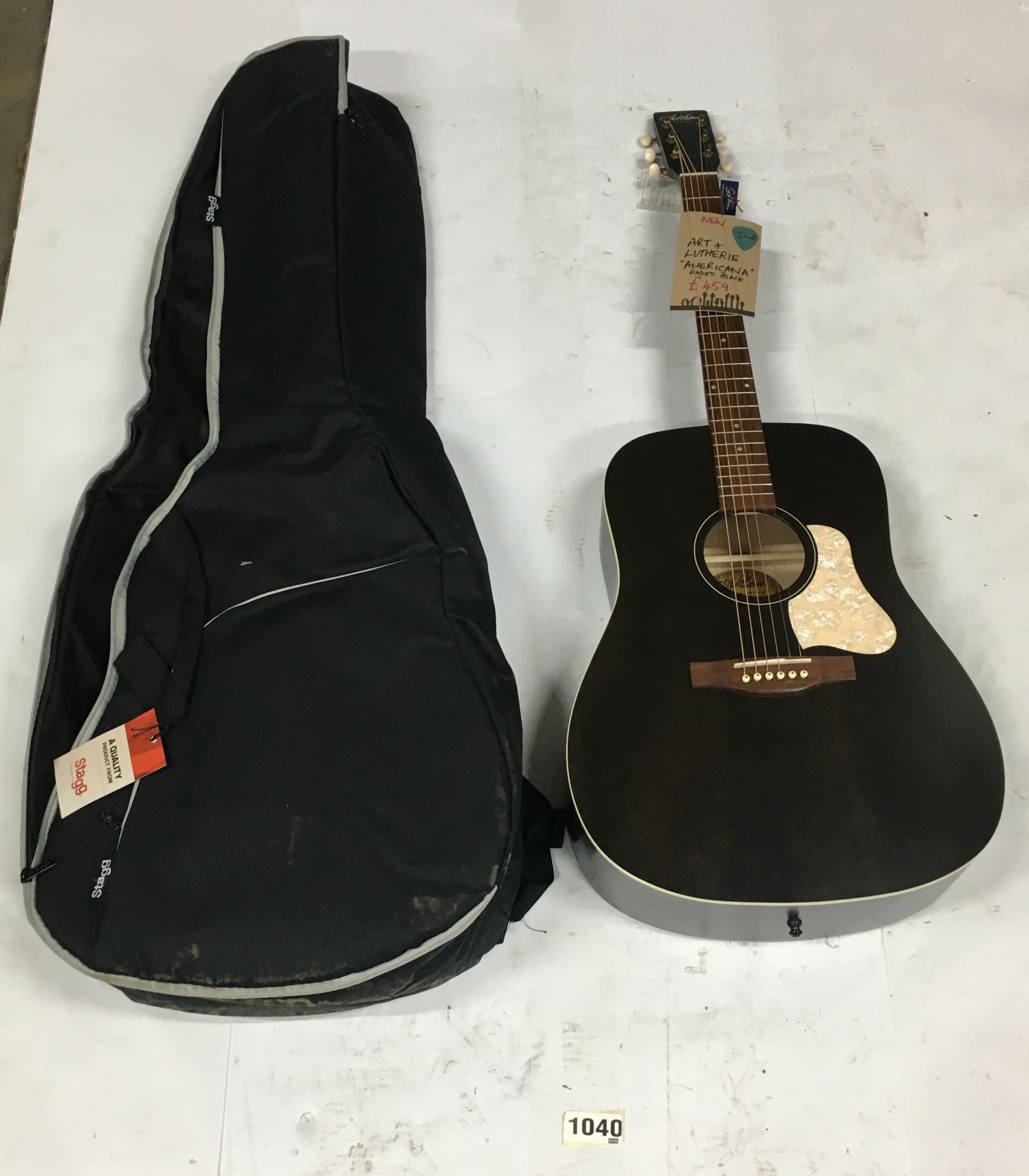 Art & Lutherie "Americana" Faded Black Acoustic Guitar | New | In Bag | RRP £459