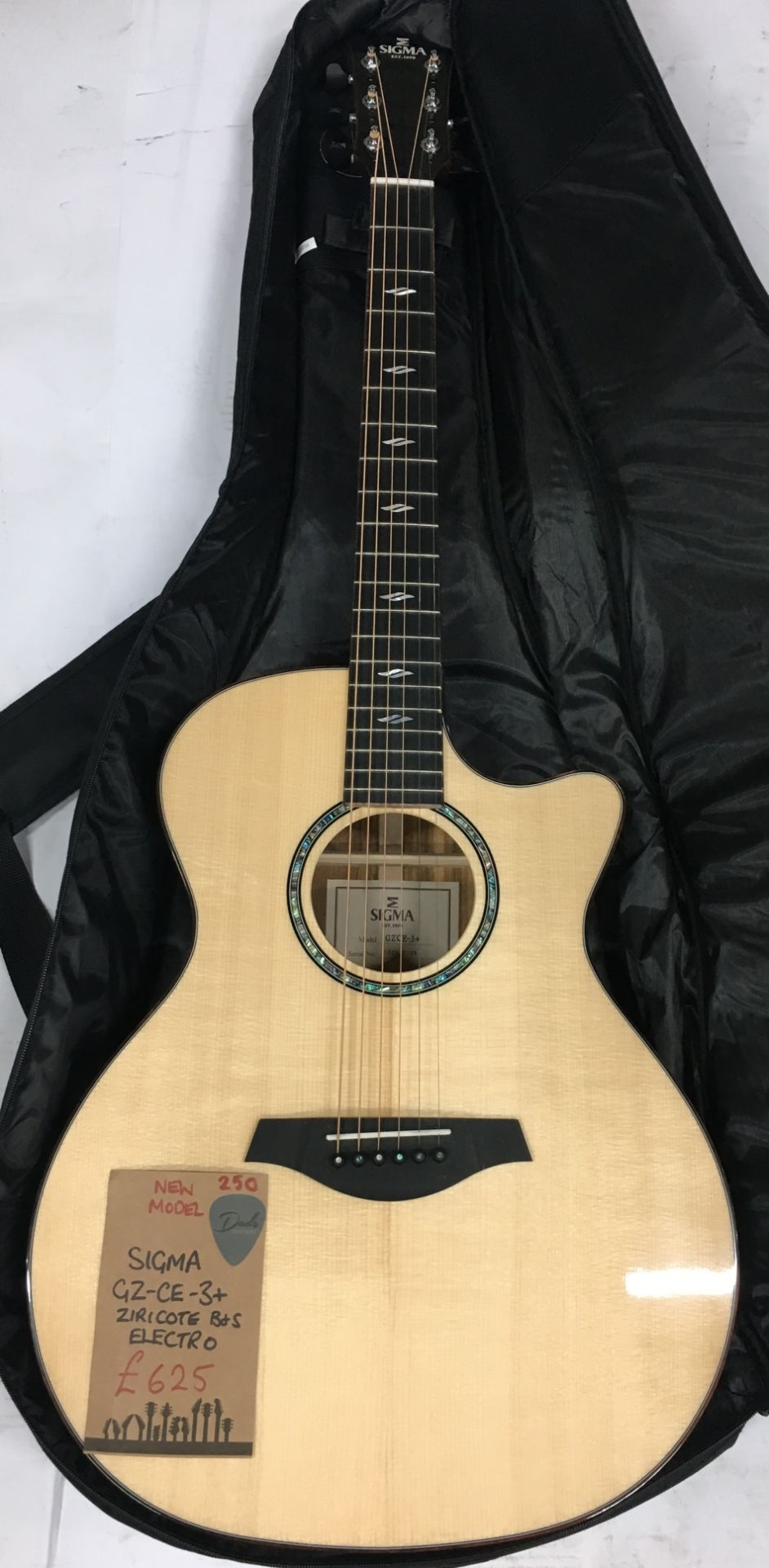 Sigma GZ-CE-3+ Acoustic Guitar | RRP £625 - Image 2 of 4