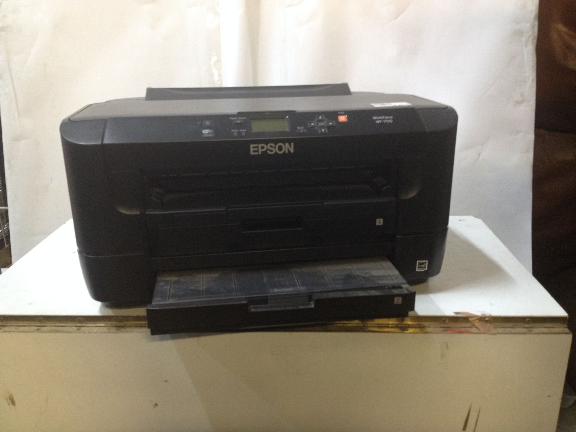 2 x Epson workforce buisness printer - Image 2 of 2