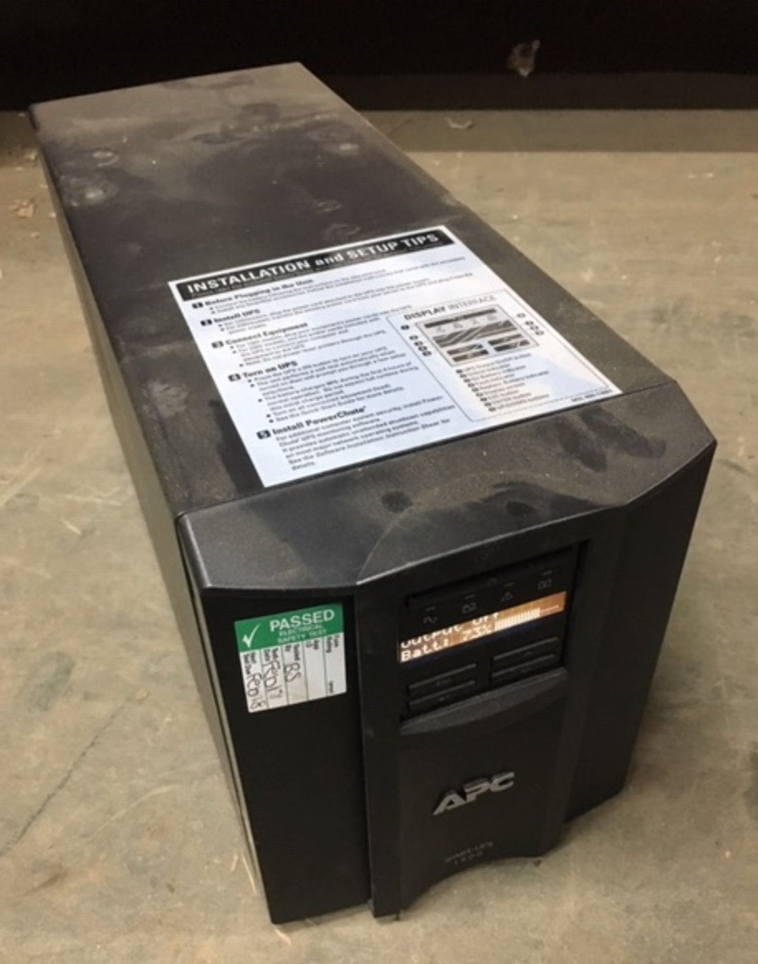APC Smart-UPS 1500 Uninterruptible Power Supply - Bild 2 aus 6