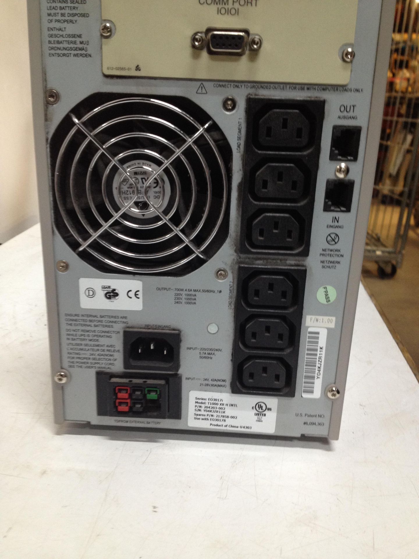 HP T1000 XR UPS - Bild 4 aus 5