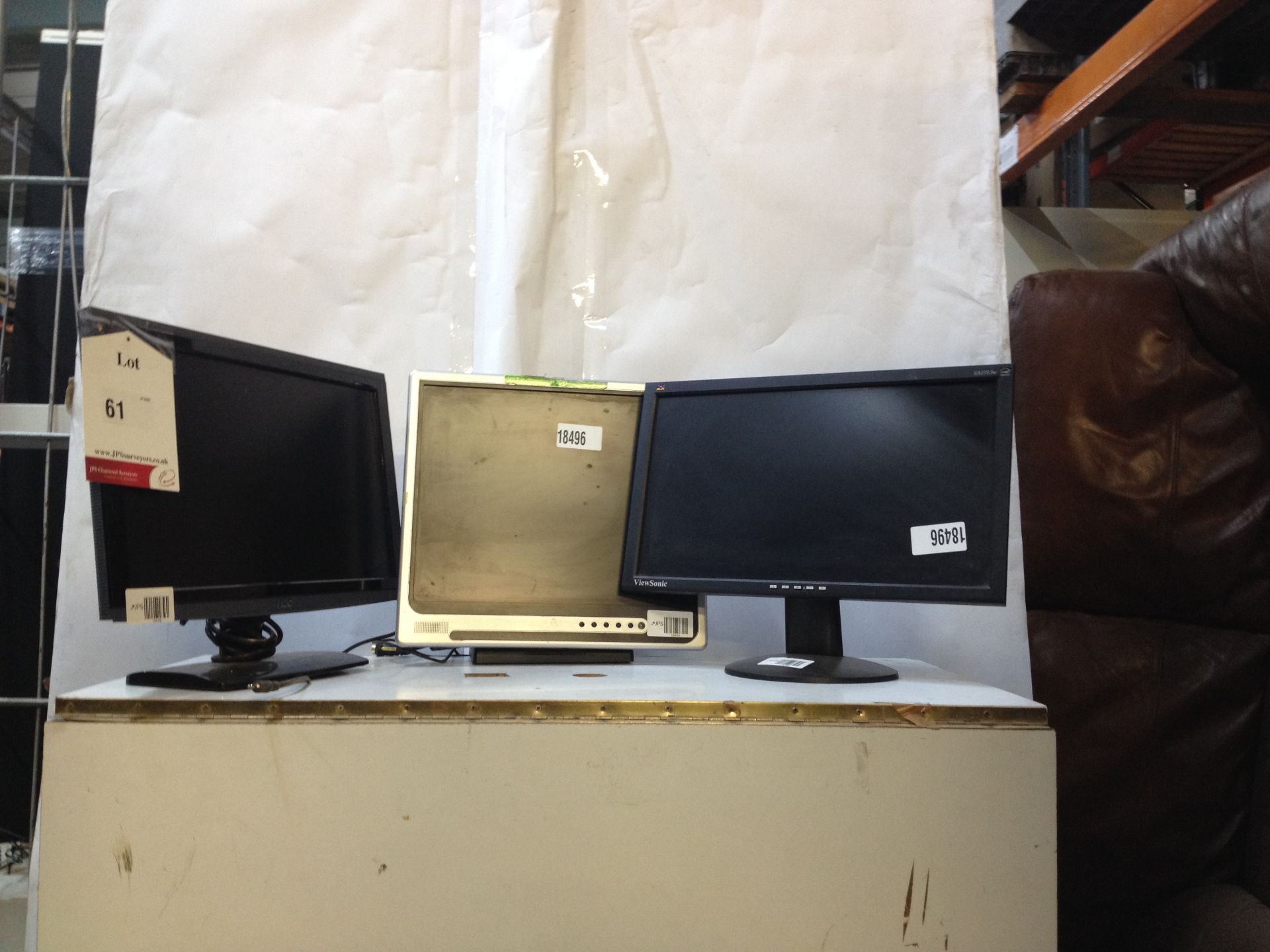 3 x Various Computer Monitors as Per Pictures - Bild 2 aus 2