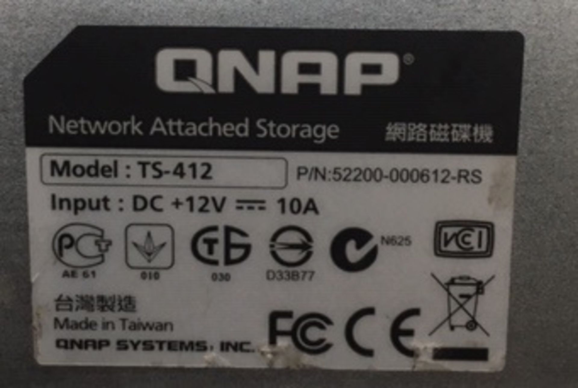 QNAP TS-412 Digital Home Series All-in-One Turbo NAS Server (Incomplete) - Bild 4 aus 4