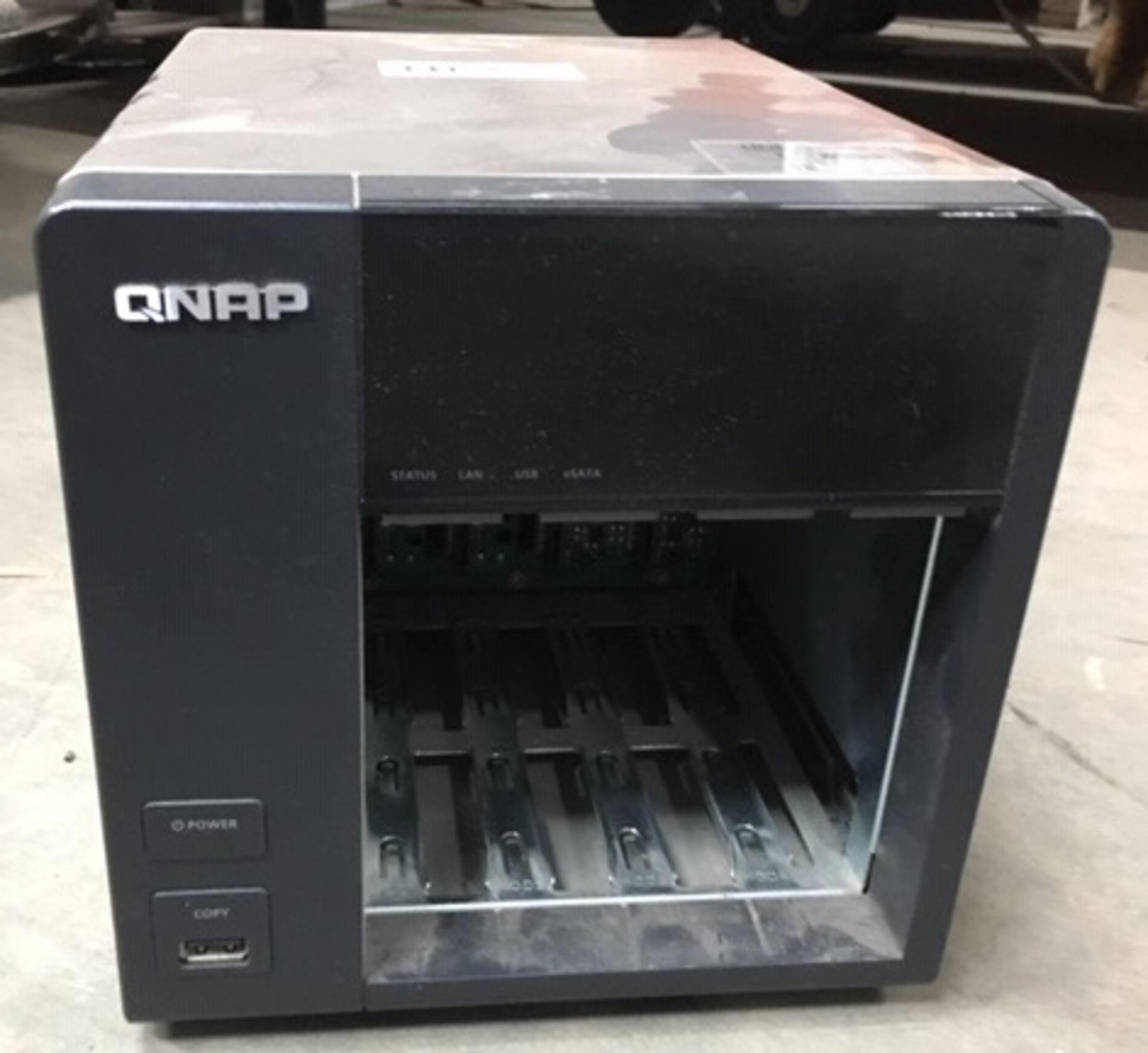 QNAP TS-412 Digital Home Series All-in-One Turbo NAS Server (Incomplete) - Image 2 of 4