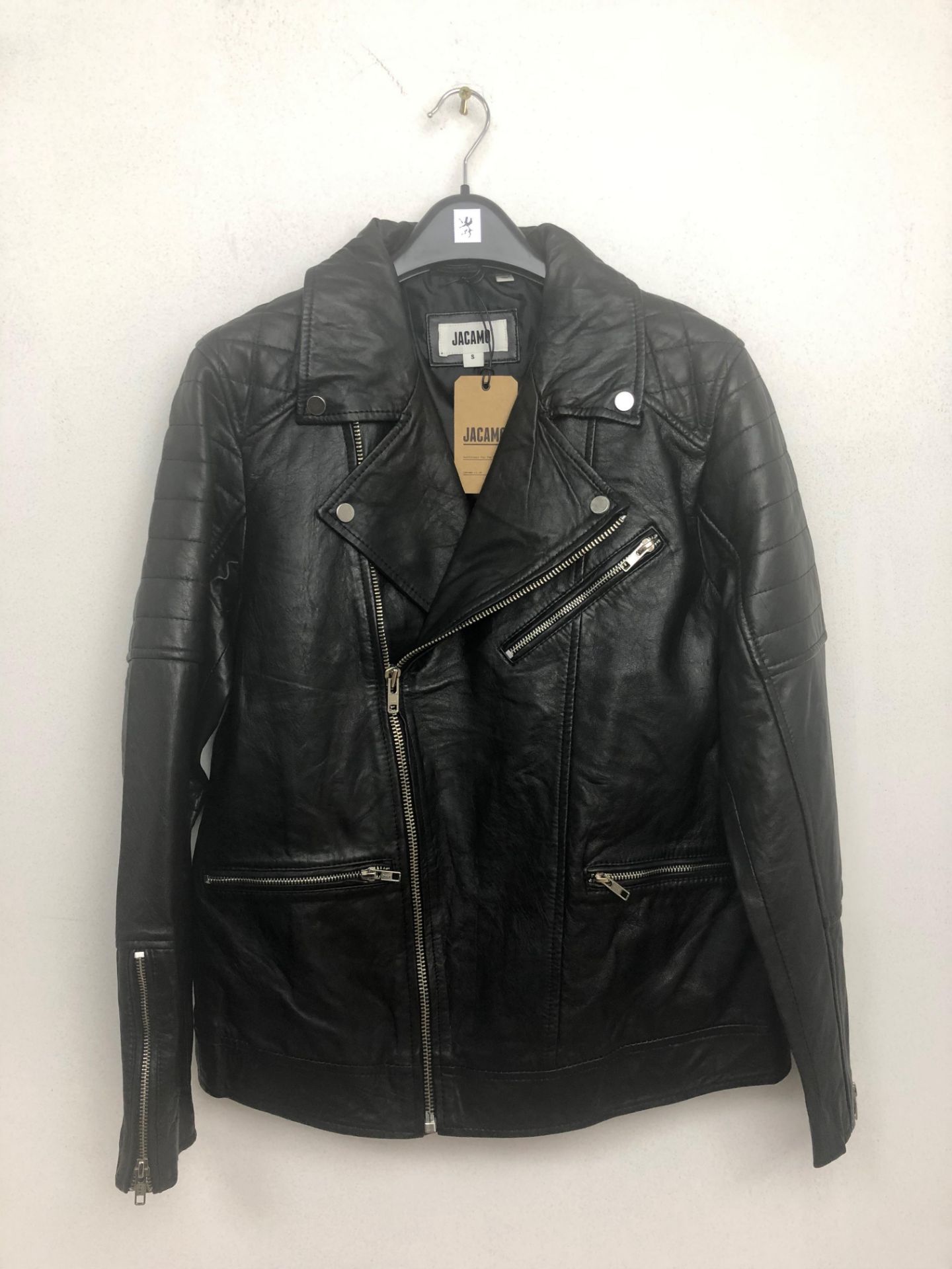 Approx. 200 x Black Leather Jacket