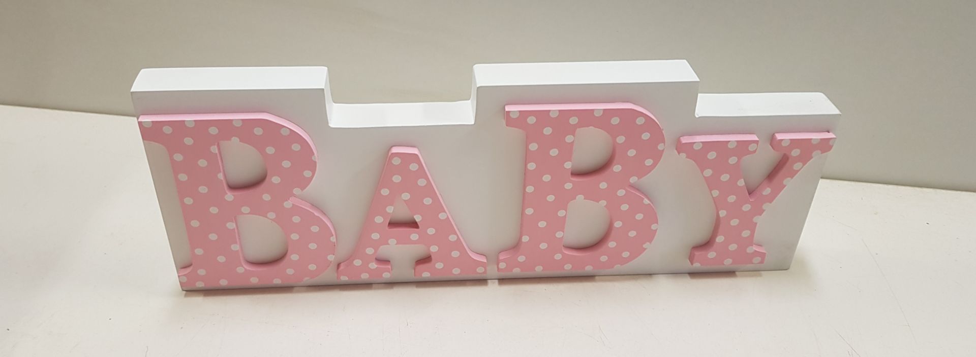 17 x Polka Dot block word slogans. See description Total RRP £129.15 - Bild 3 aus 3