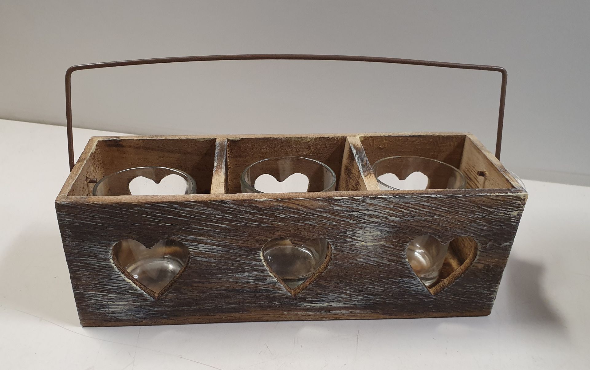 48 x Natural Wood Hanging Candle Holder - Image 2 of 2