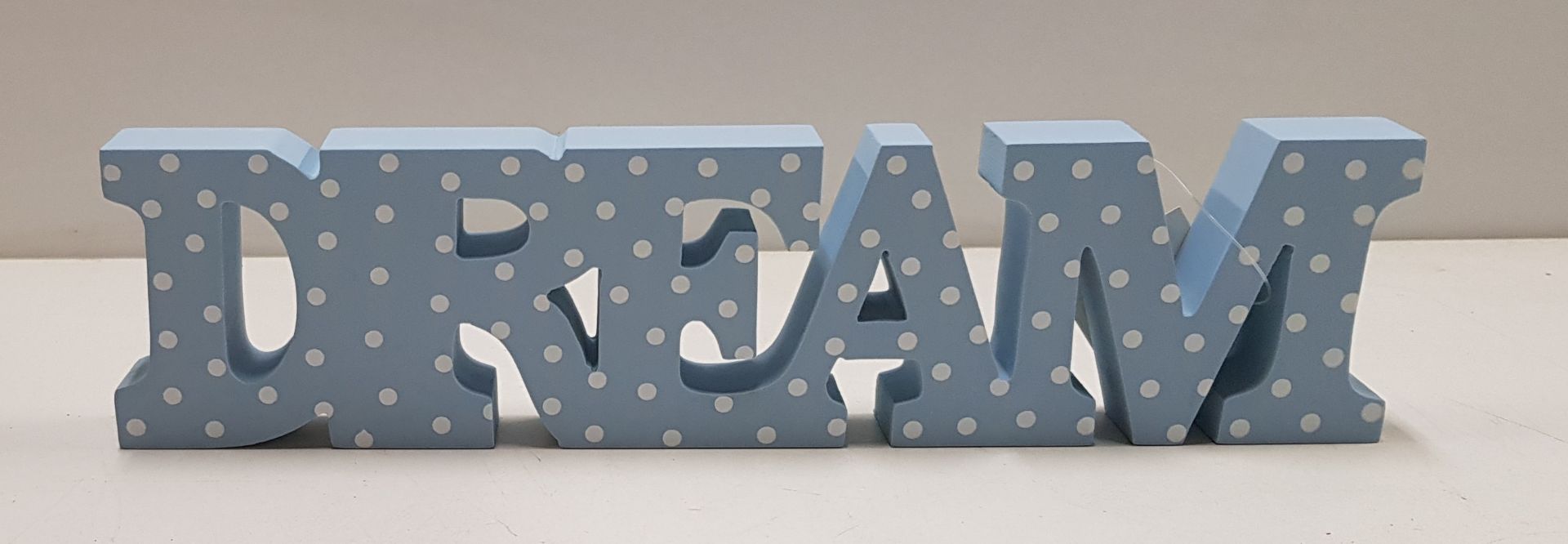 17 x Polka Dot block word slogans. See description Total RRP £129.15