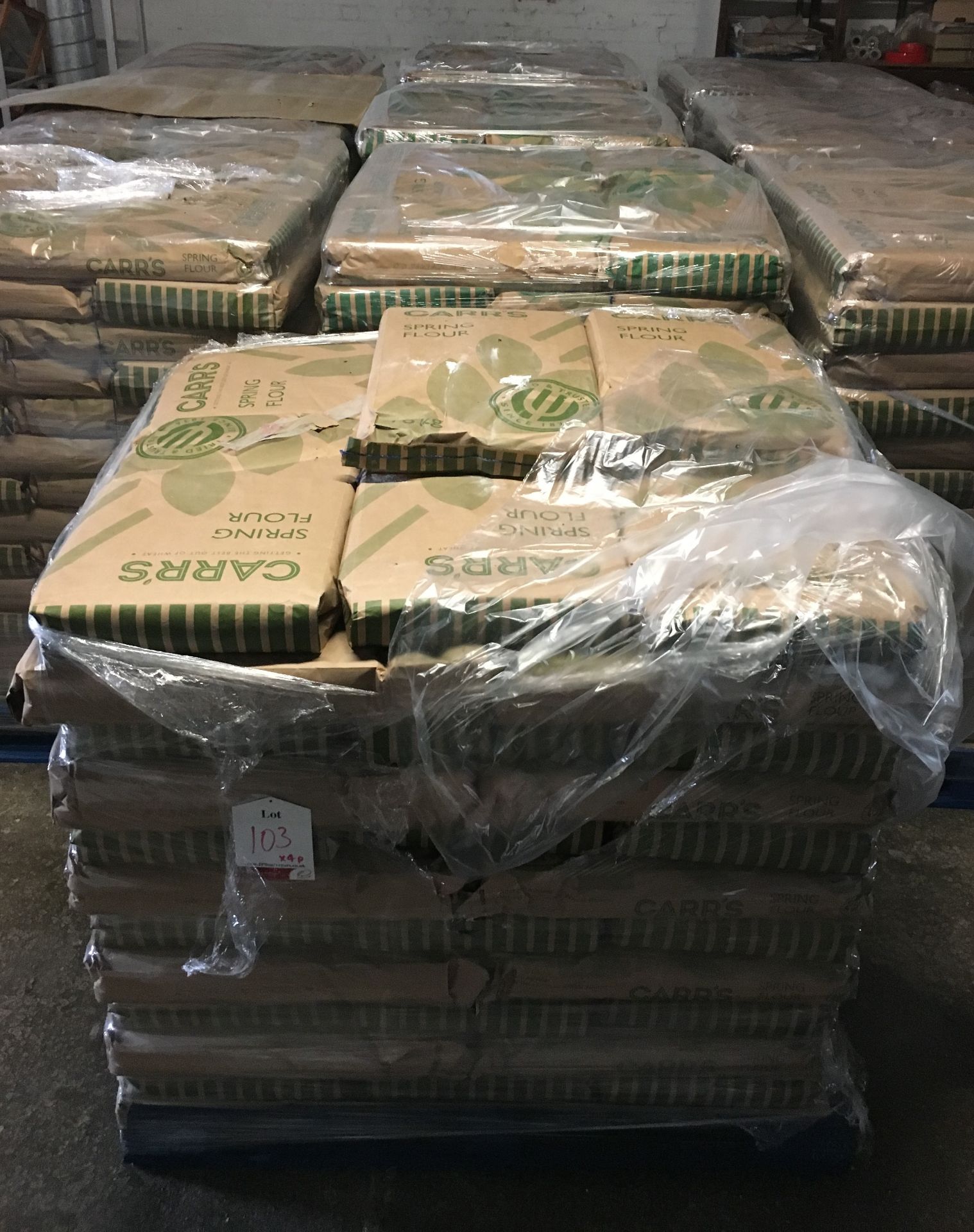 4 x Pallets of Carrs Spring Flour - Approximately 65 Bags per Pallet - Image 2 of 4