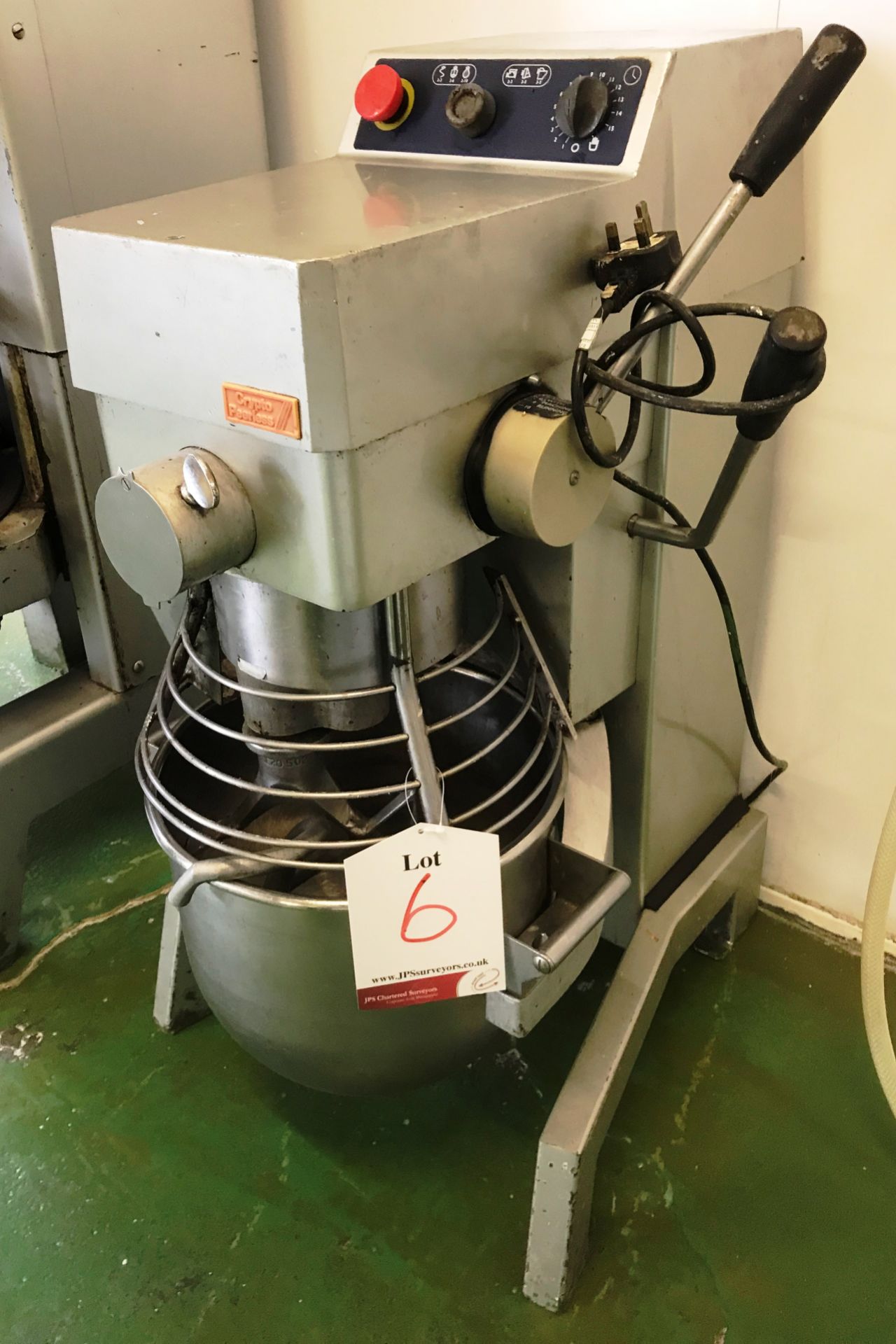 Crypto Peerless EM20 Mixer | 20 Quart | YOM: 1992 | W/ Beater & Spiral Mixer - Image 2 of 4