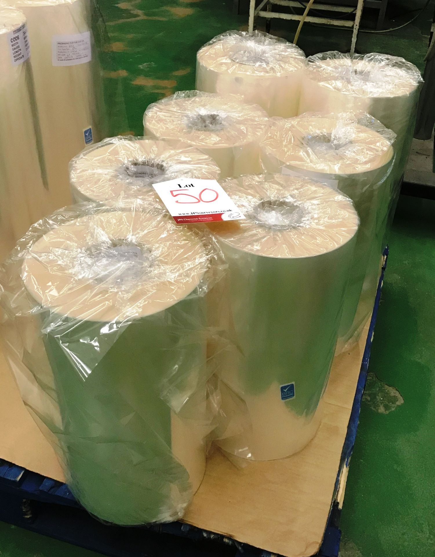 7 x Rolls of Packaging Film For Food Use | 5 x 450mm & 2 x 500mm Width