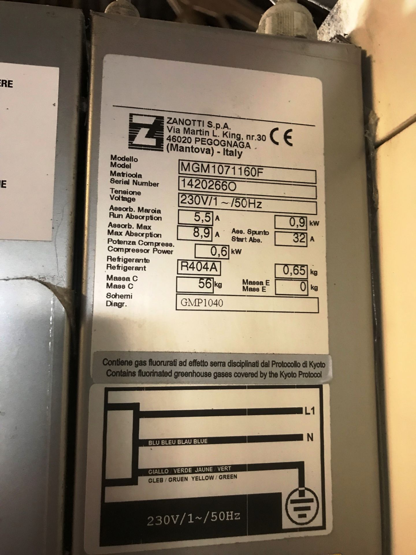 Viessmann / Zanotti Walk-In Refrigerator/Chiller Unit | YOM: 2014 | Size: L- 3m x W - 3m x H - 2m - Bild 3 aus 3