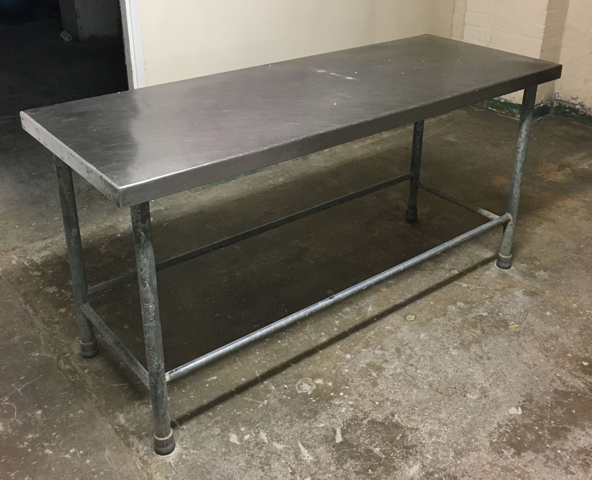 Stainless Steel Preparation Table