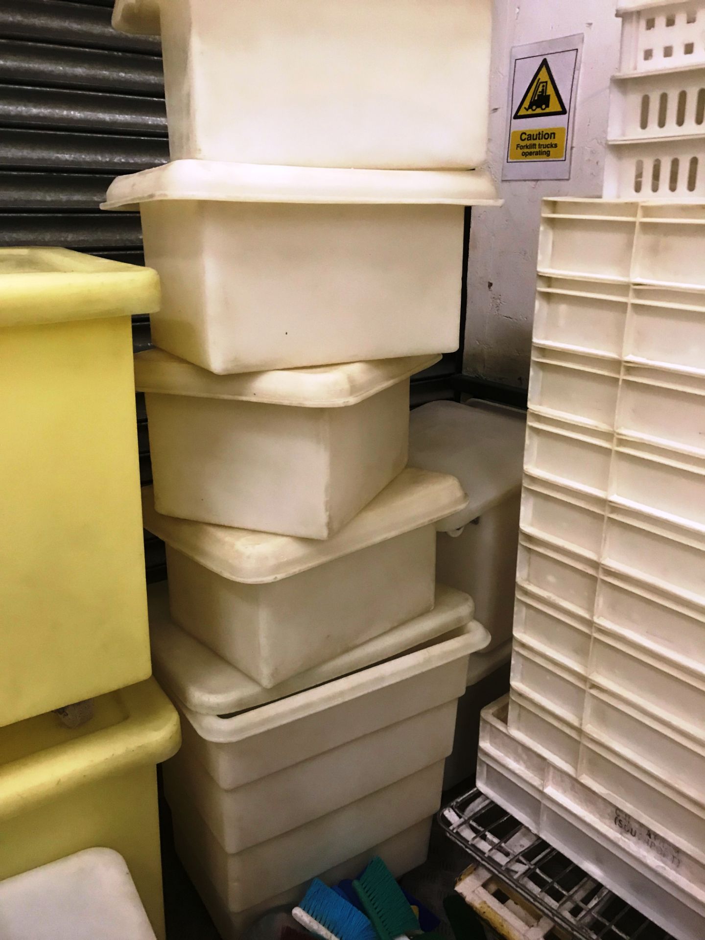 Mixed Lot of Ingredient Bins, Trays & Utensils - As Pictured - Image 3 of 5