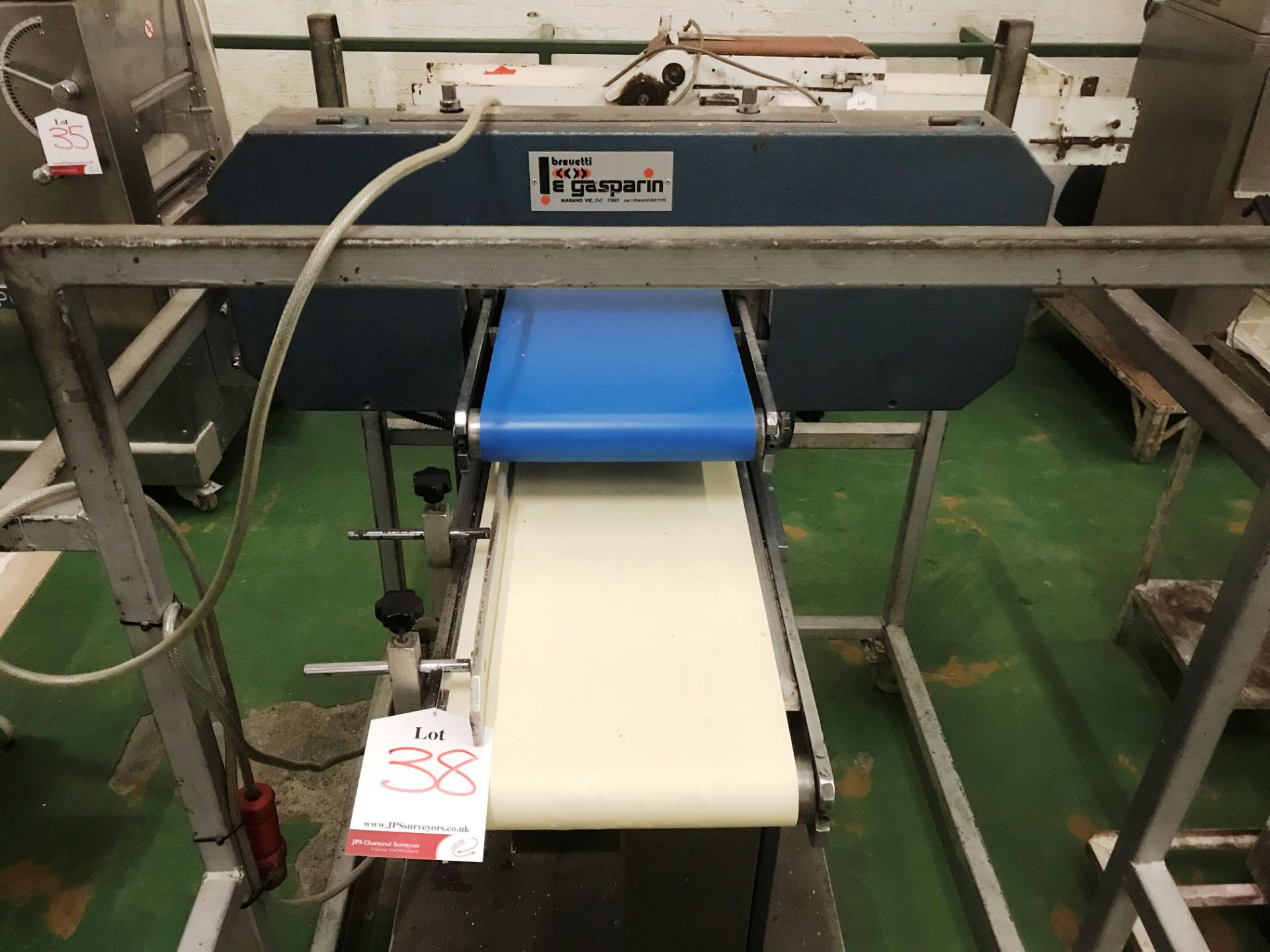 Brevetti Gasparin Conveyor Feed Horiztonal Slicer | 3 Phase - Image 2 of 6