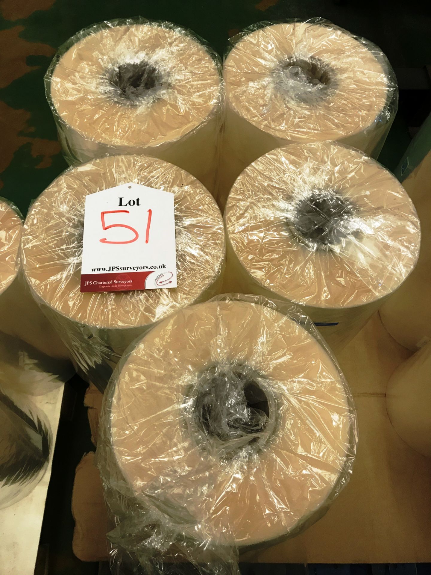 5 x Rolls of Packaging Film For Food Use | 620mm Width | 25 Gauge | 1500mtrs - Image 5 of 5