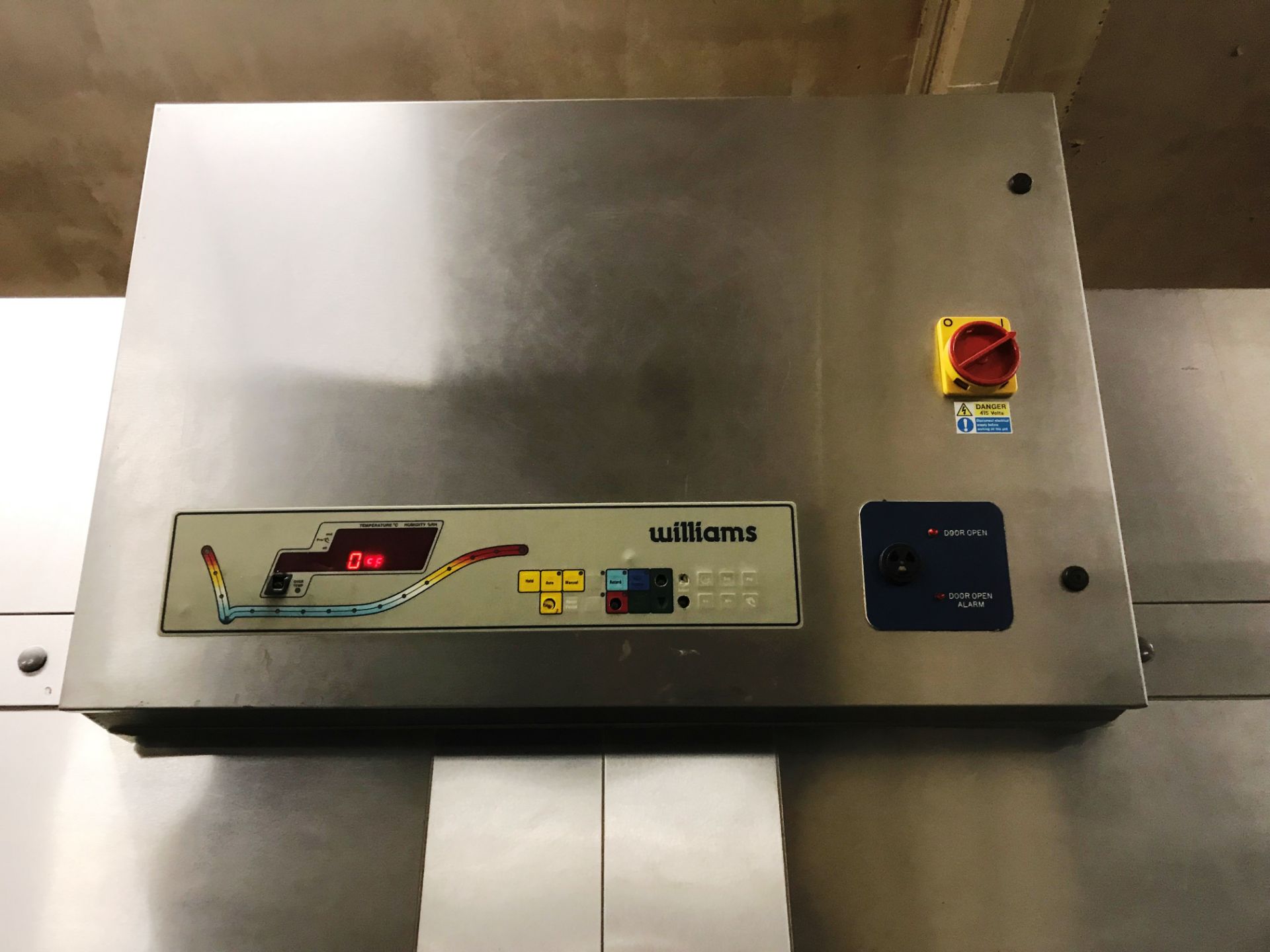 Williams 4 Door 16 Rack Retarder Prover | Advised YOM: 2000 - Image 2 of 4