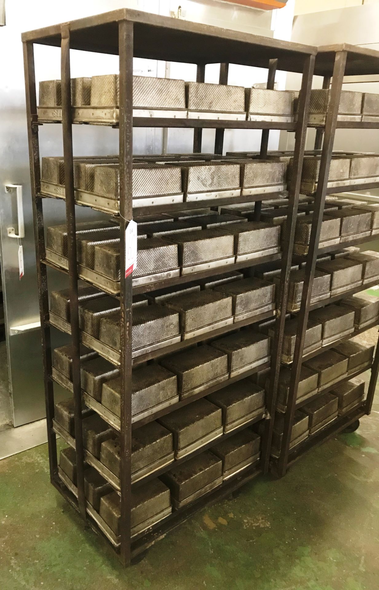 16 x 7 Level Bakery Racks w/ 3 Loaf Baking Tins - Approx 300+ Tins - Image 2 of 5