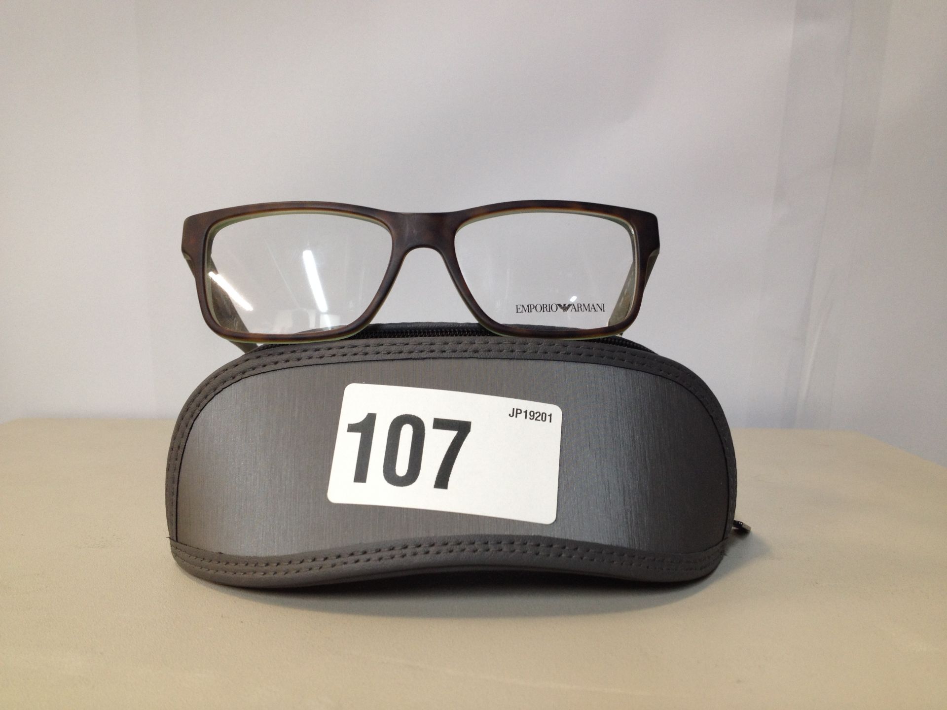 1x Pair of Emporio Armani reading glassses