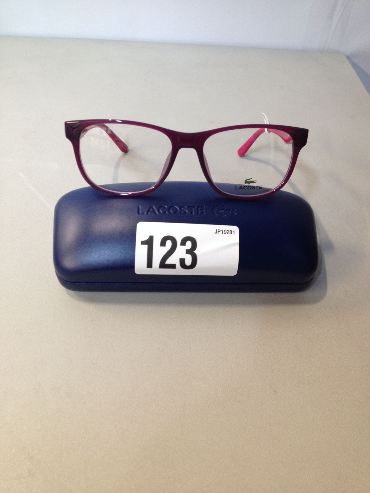 1 x Pair of Lacoste reading glasses