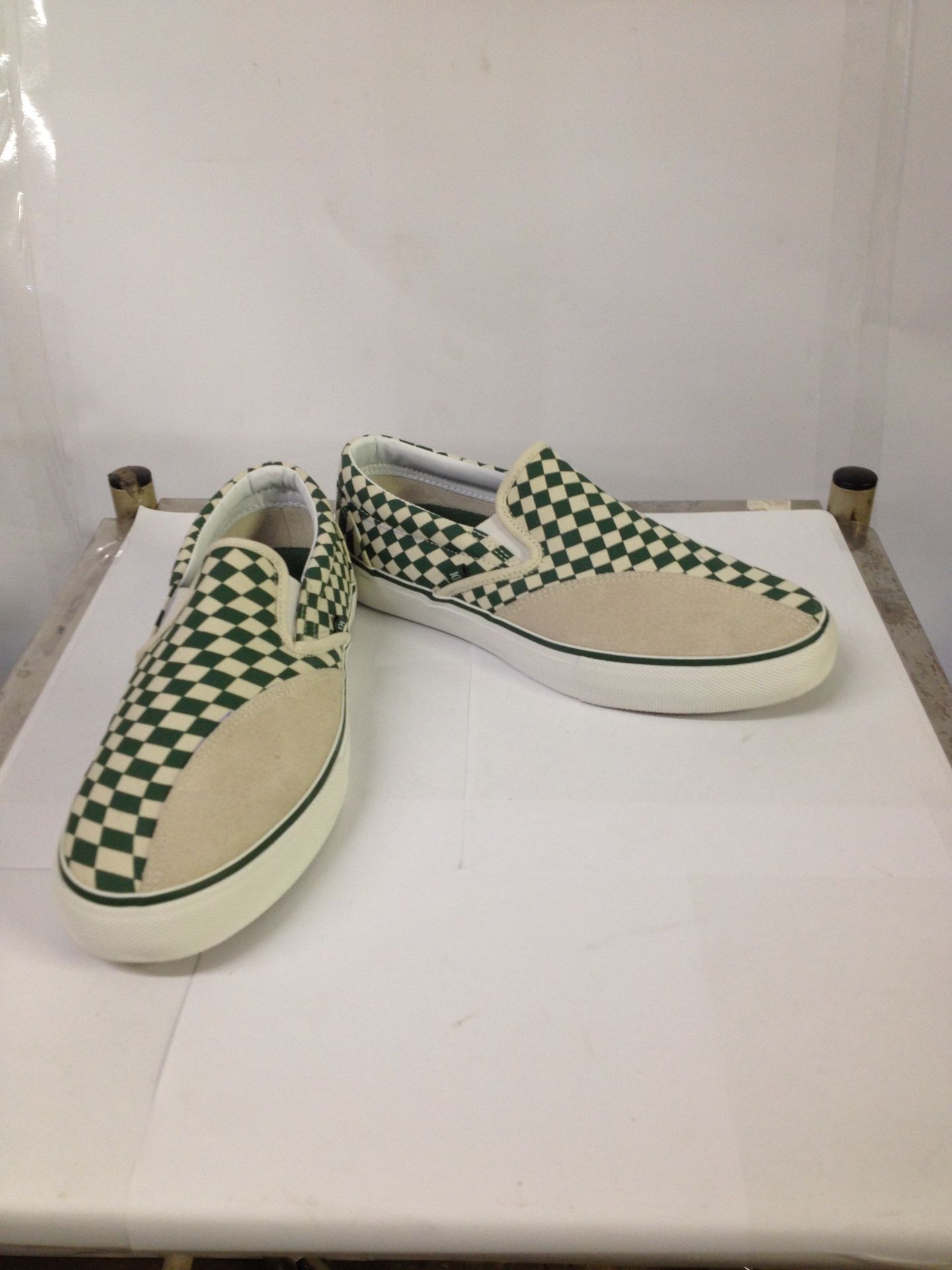 1 x Dodds Skate Shoe | Colour: Green Check Trip | UK Size: 6 | Unisex | RRP £ 55 - Image 2 of 2