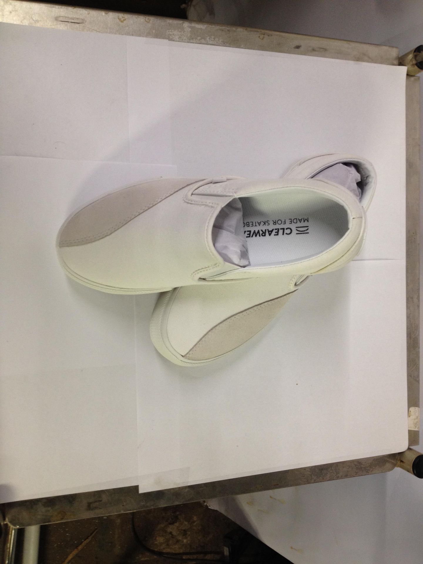 1 x Dodds Skate Shoe | Colour: white | UK Size: 4 | Unisex | RRP £ 55