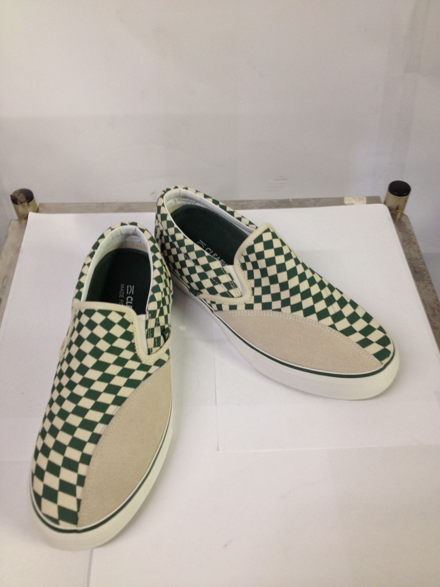 1 x Dodds Skate Shoe | Colour: Green Check Trip | UK Size: 7 | Unisex | RRP £ 55 - Image 2 of 2