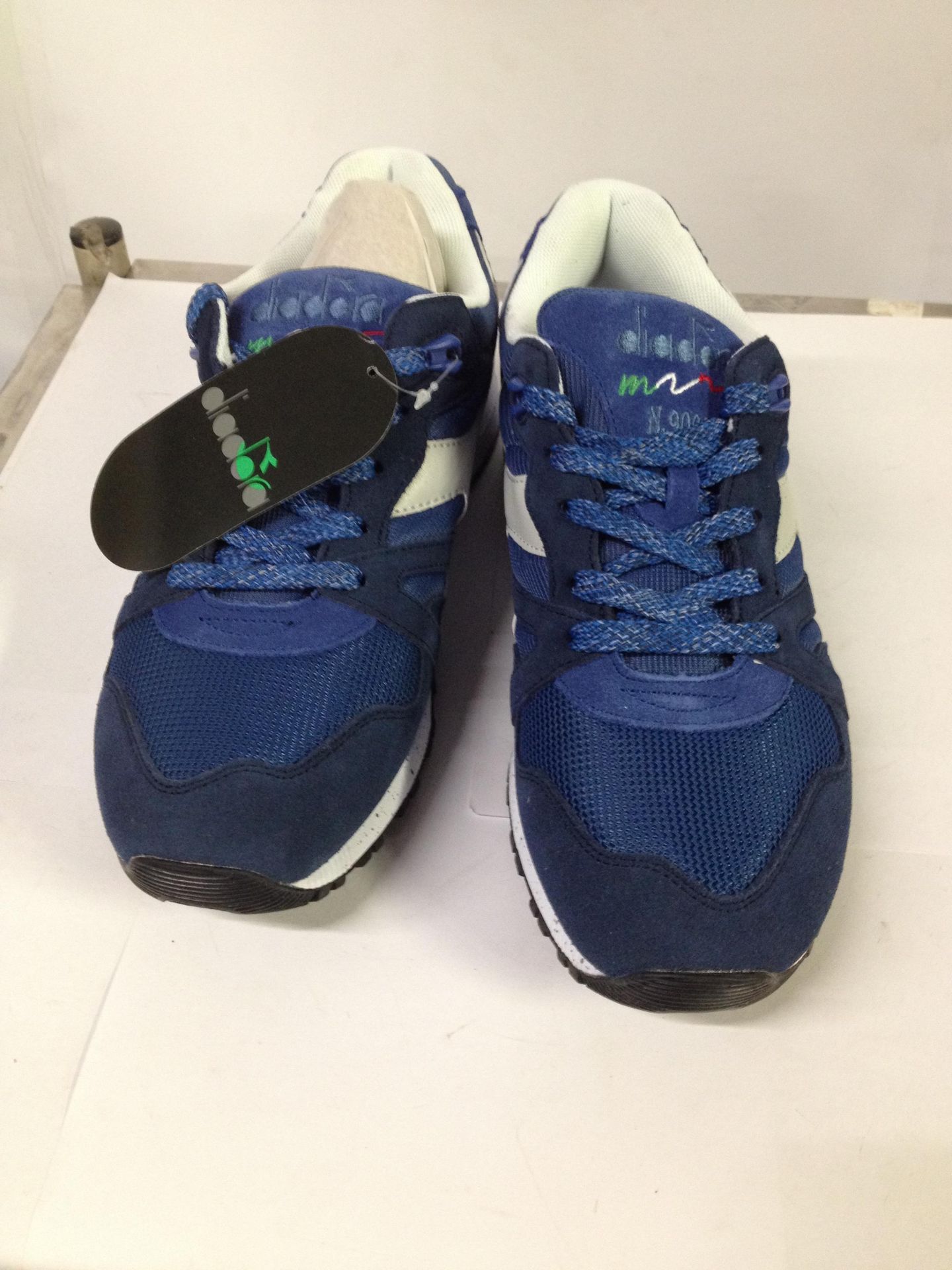 1 x Diadora Trainers | N9000 | Colour: Navy/Blue | UK Size: 9 | RRP £ 95 - Image 2 of 2