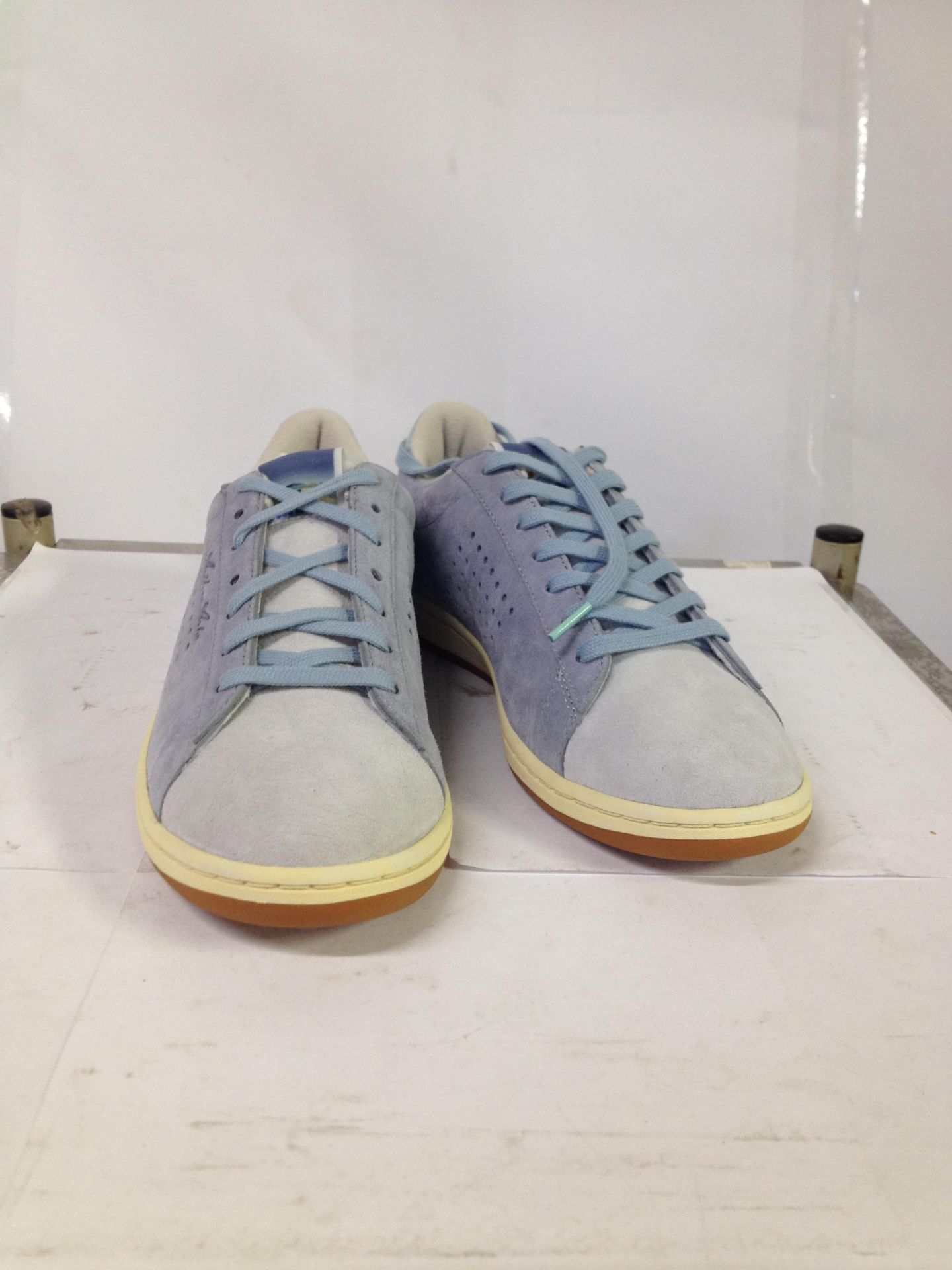 1 x Le Coq Sportif Trainers | Arthur Ashe Retro Affiches | Colour: Dusty Blue | UK Size: 7 | RRP £ 9 - Image 2 of 2