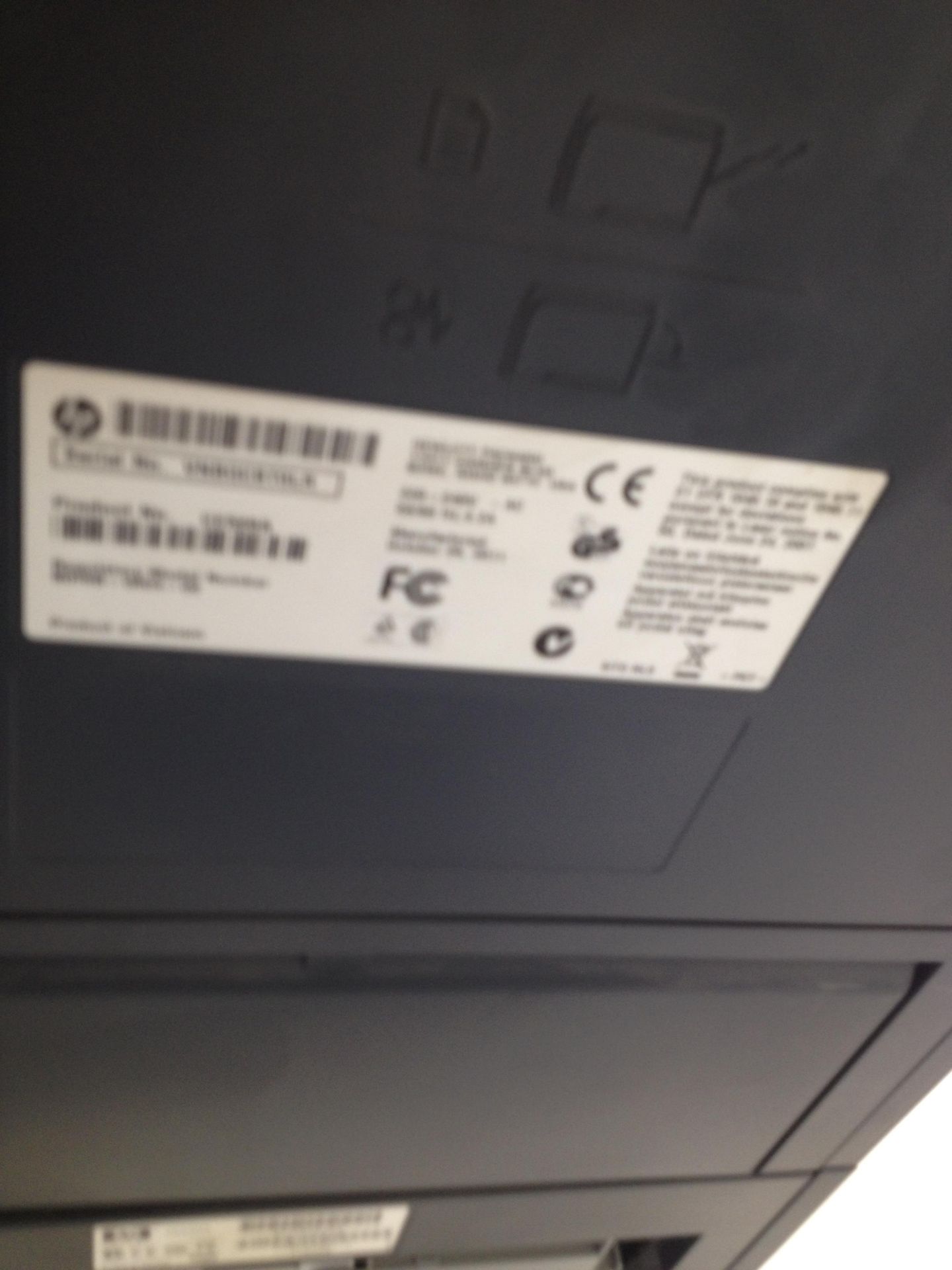 HP LaserJet Enterprise P3015dn laser printer - Image 3 of 4