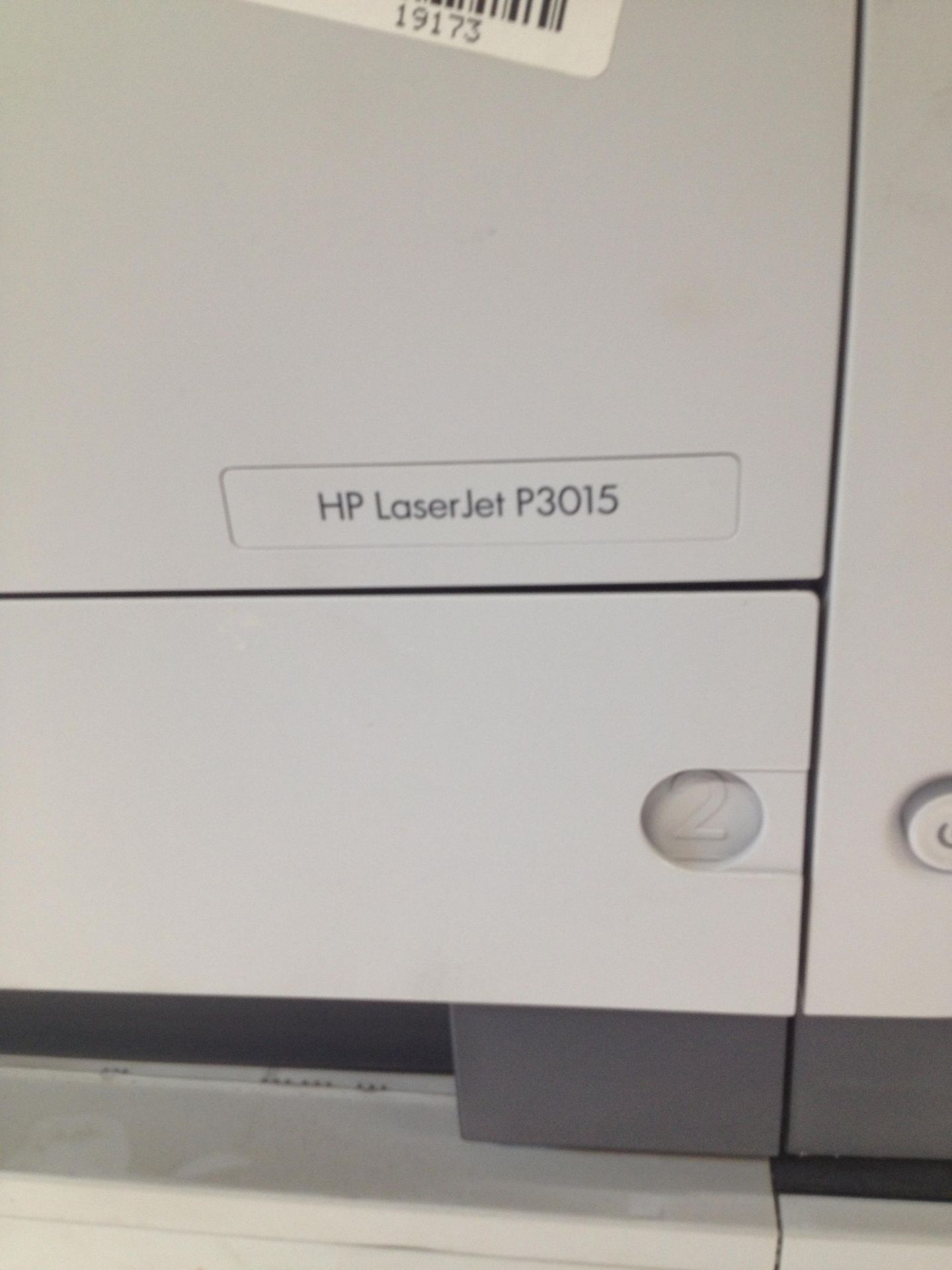 HP LaserJet Enterprise P3015dn laser printer - Image 2 of 4