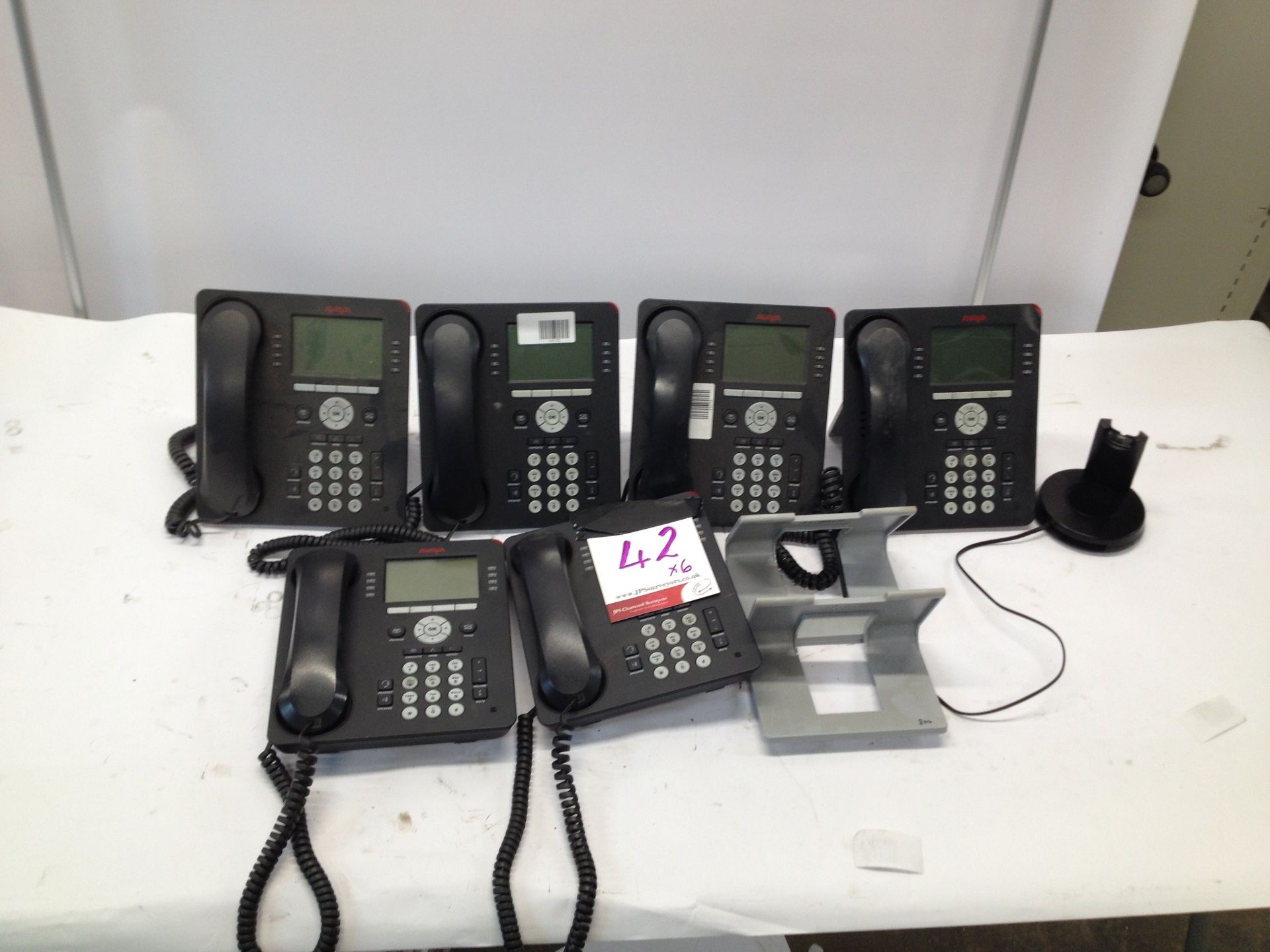 6 x Avaya 9508 Digital Telephones