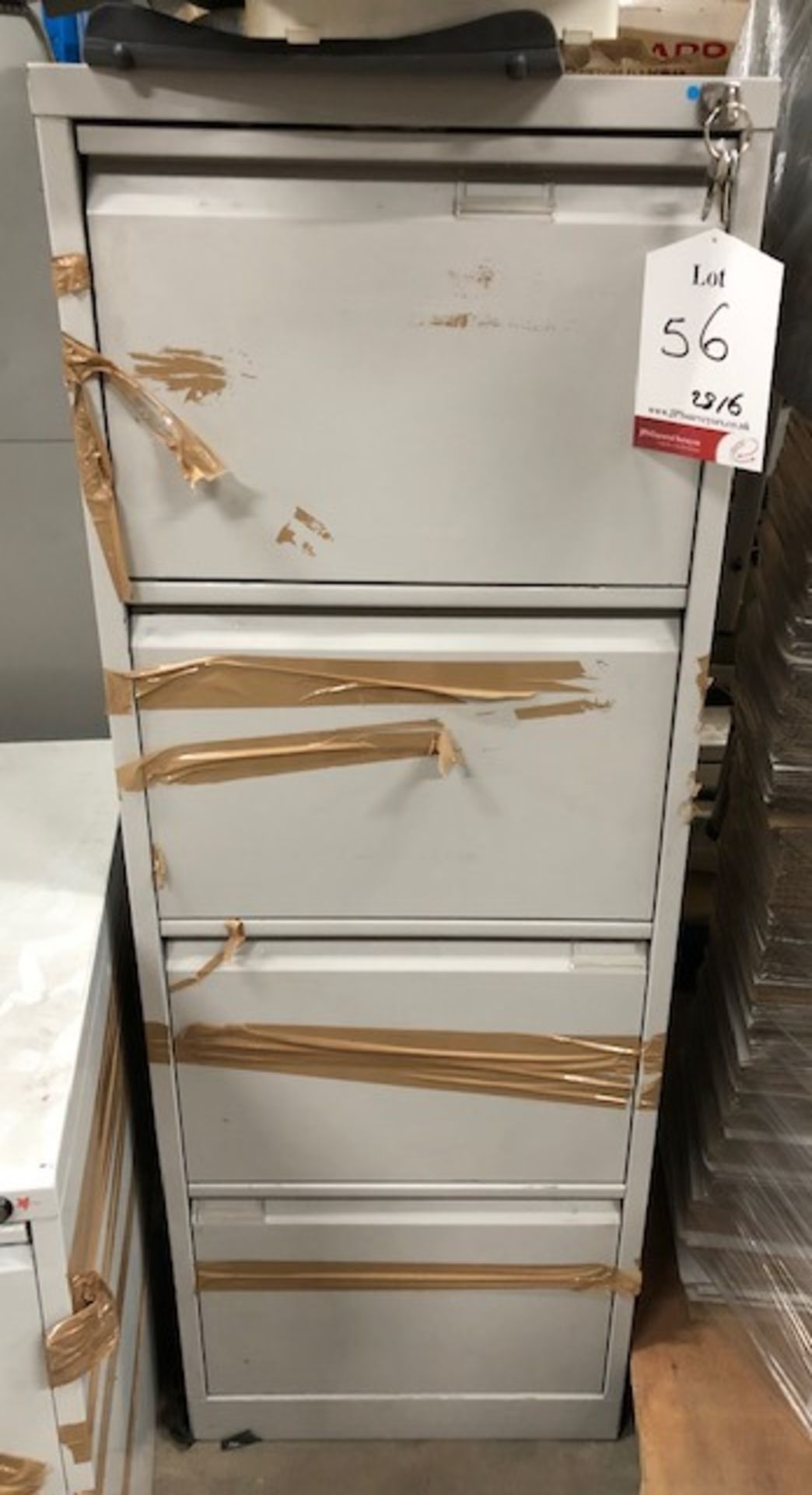 4 Drawer Metal Filing Cabinet