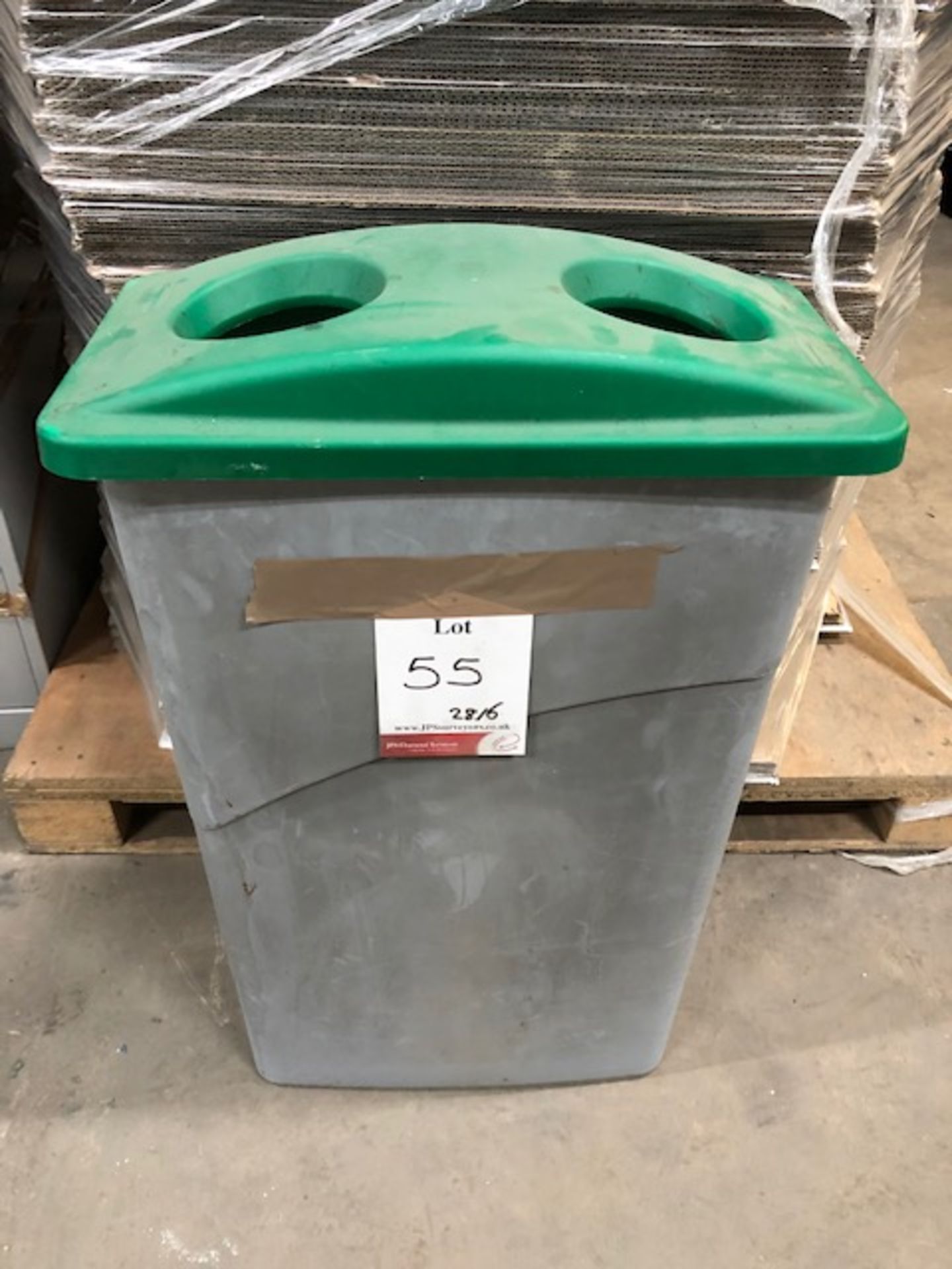 2 Hole Recycling Bin