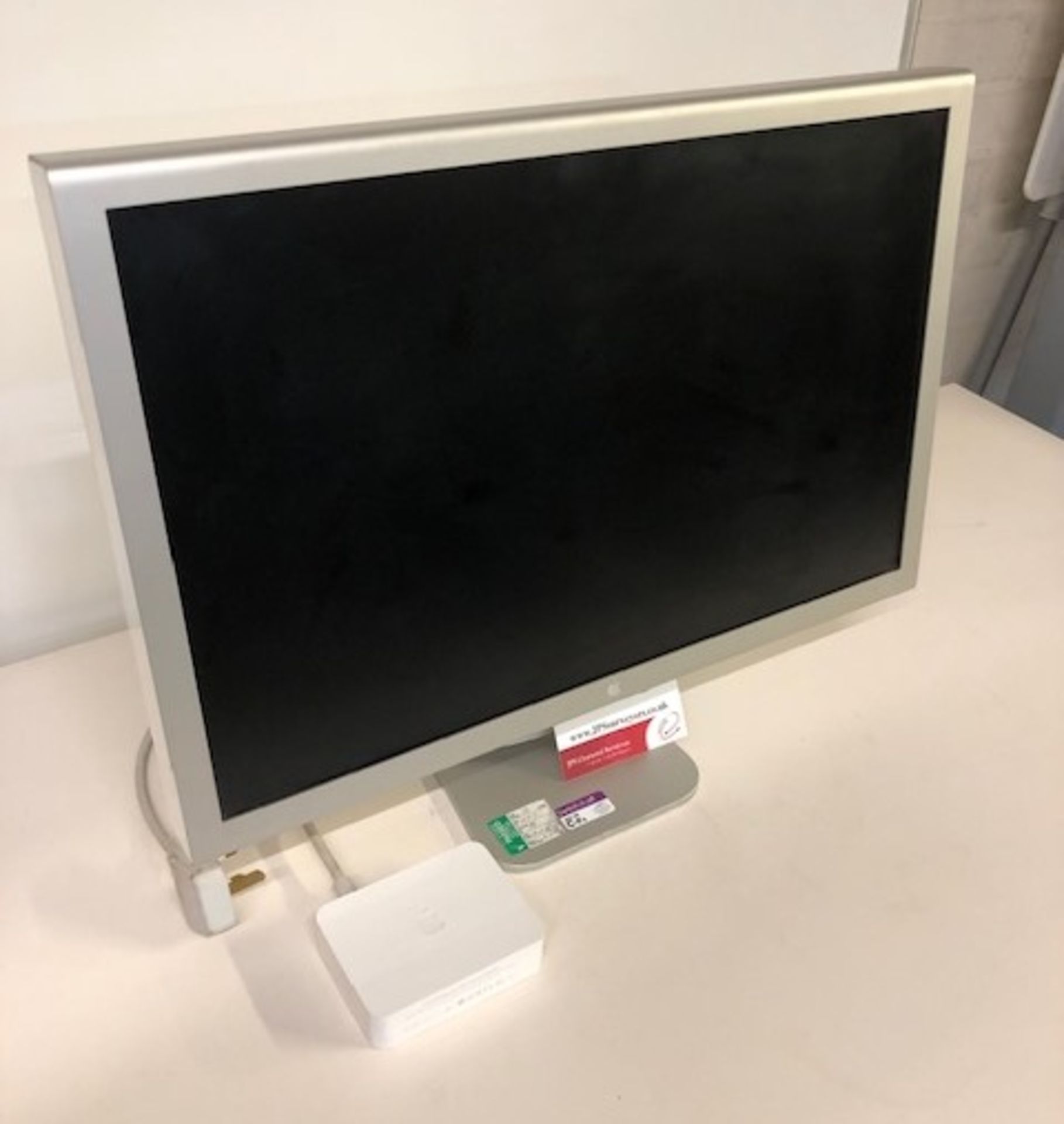 Apple A1082 Cinema Display 23" Widescreen Aluminum Monitor - Image 2 of 5