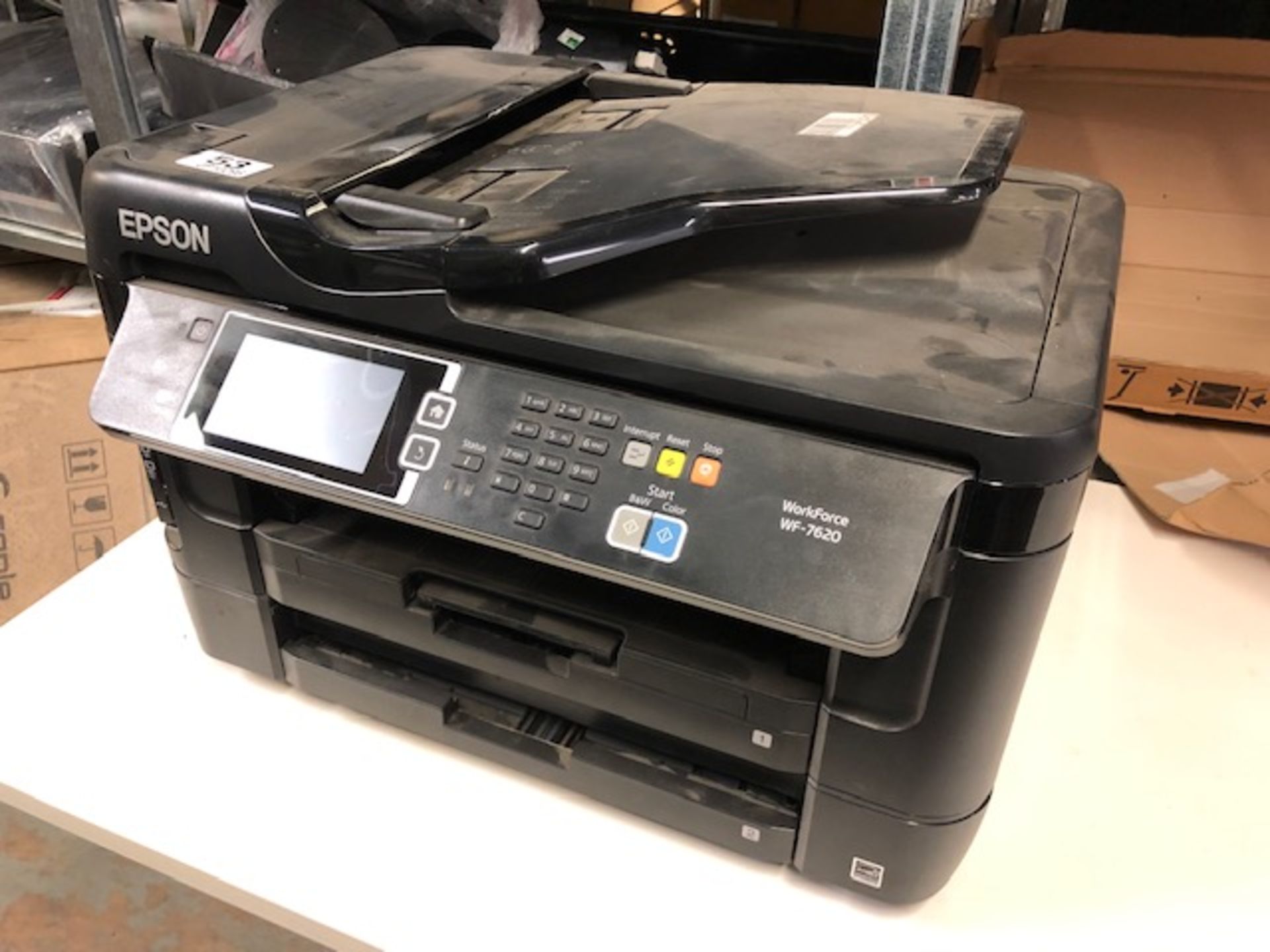 Epson Workforce WF-7620DTWF A3+ Colour Multifunction Inkjet Printer - Image 2 of 4