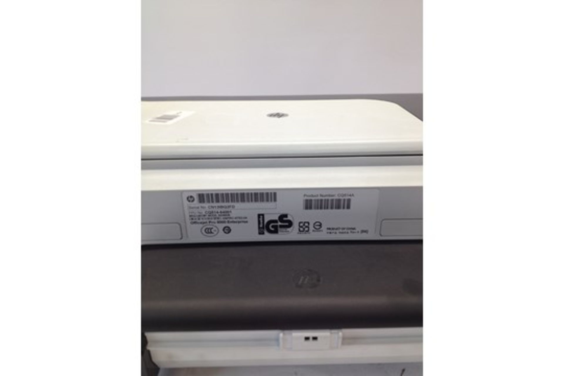 HP Officejet Pro 8000 Enterprise Printer - Image 5 of 5