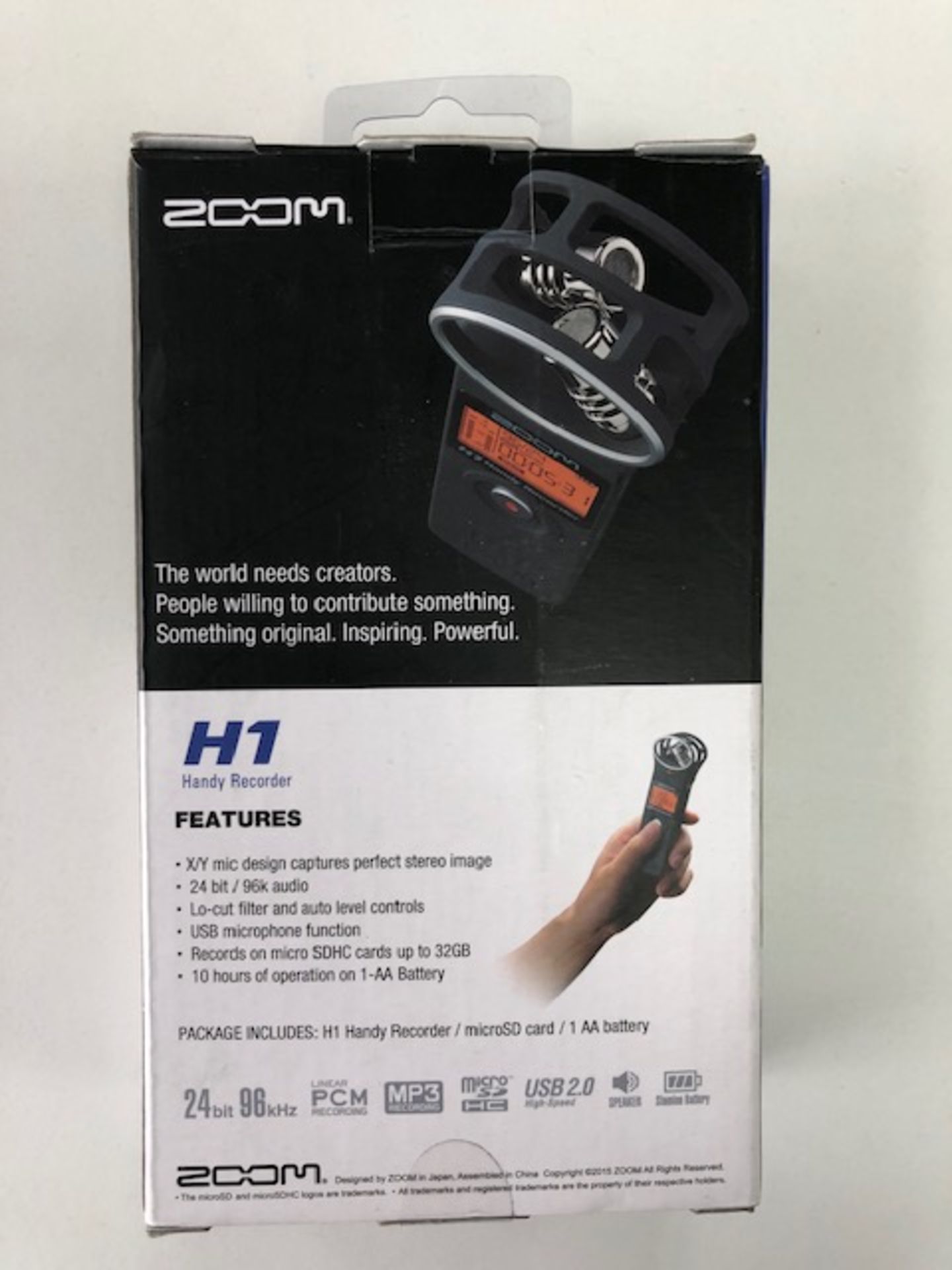 Zoom H1 Portable Digital Recorder - Image 3 of 4